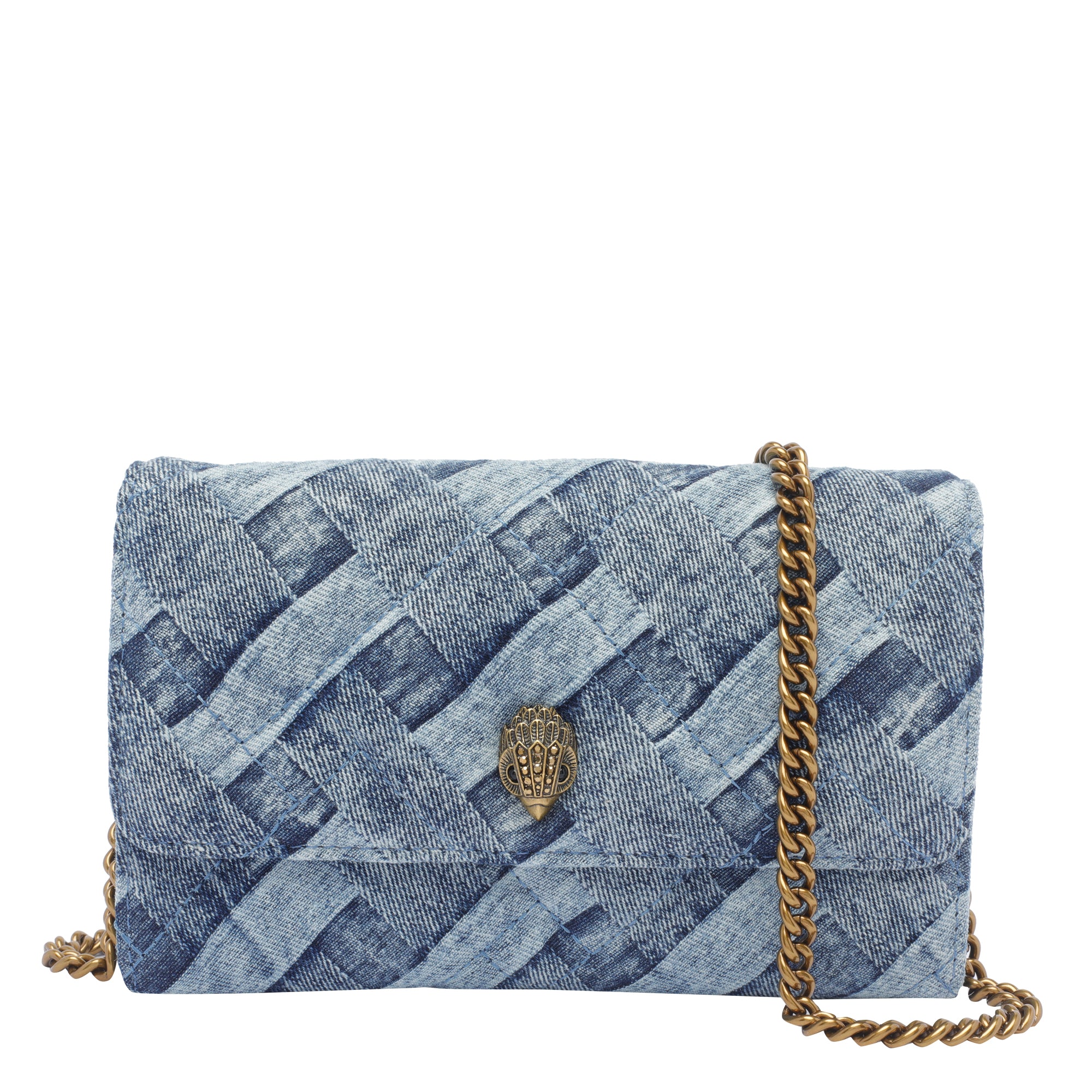Kurt Geiger Bags Blue Cotton Polyester