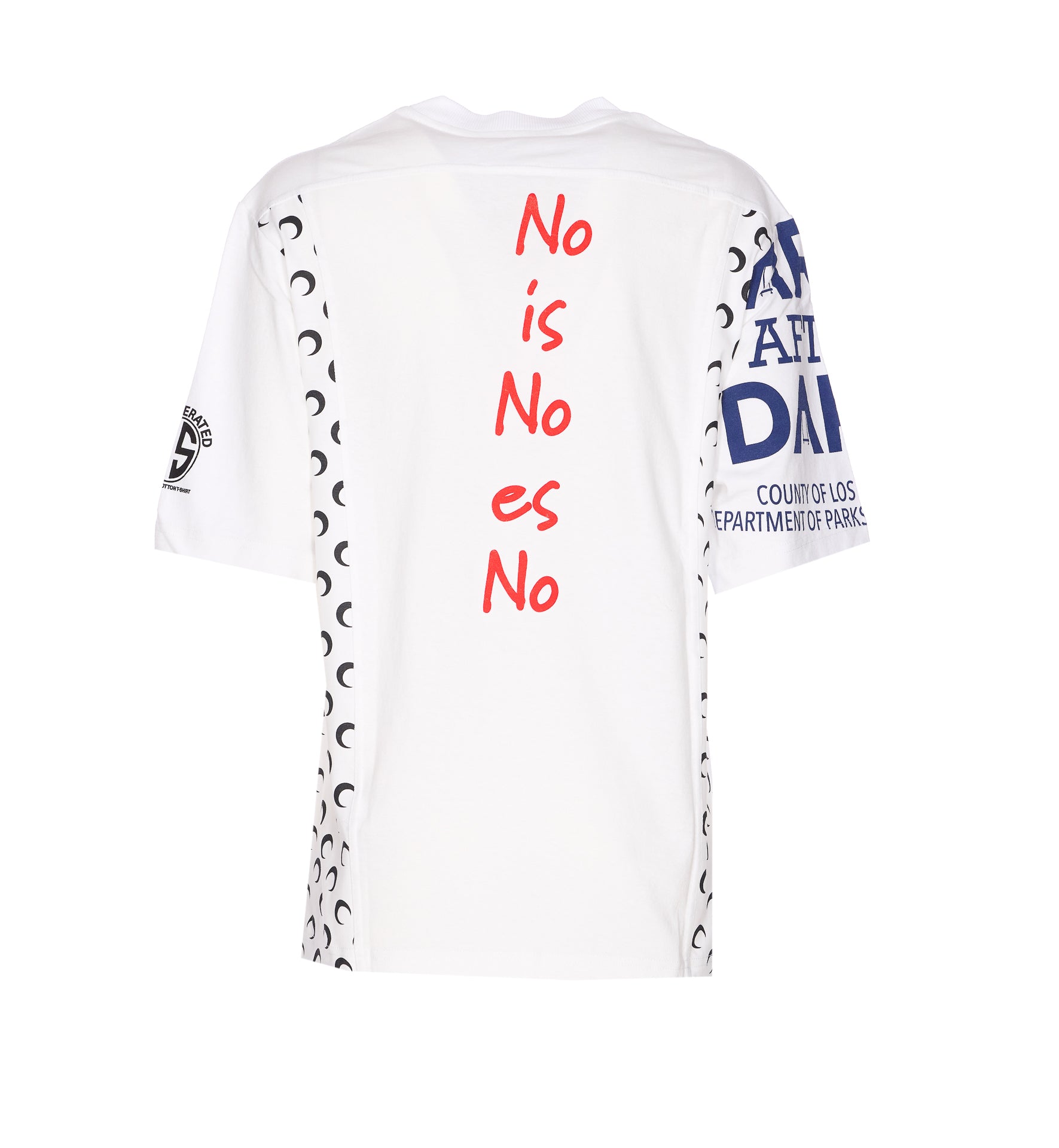 Marine Serre T-Shirts And Polos White Cotton
