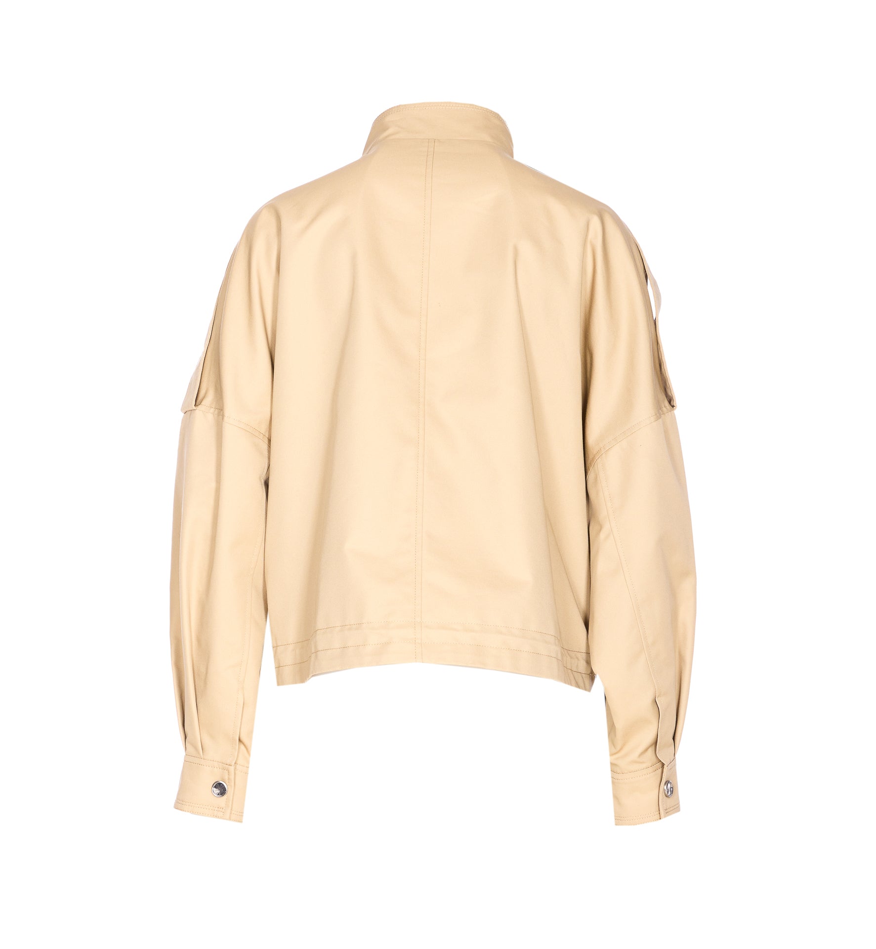Pinko Jackets Beige Cotton