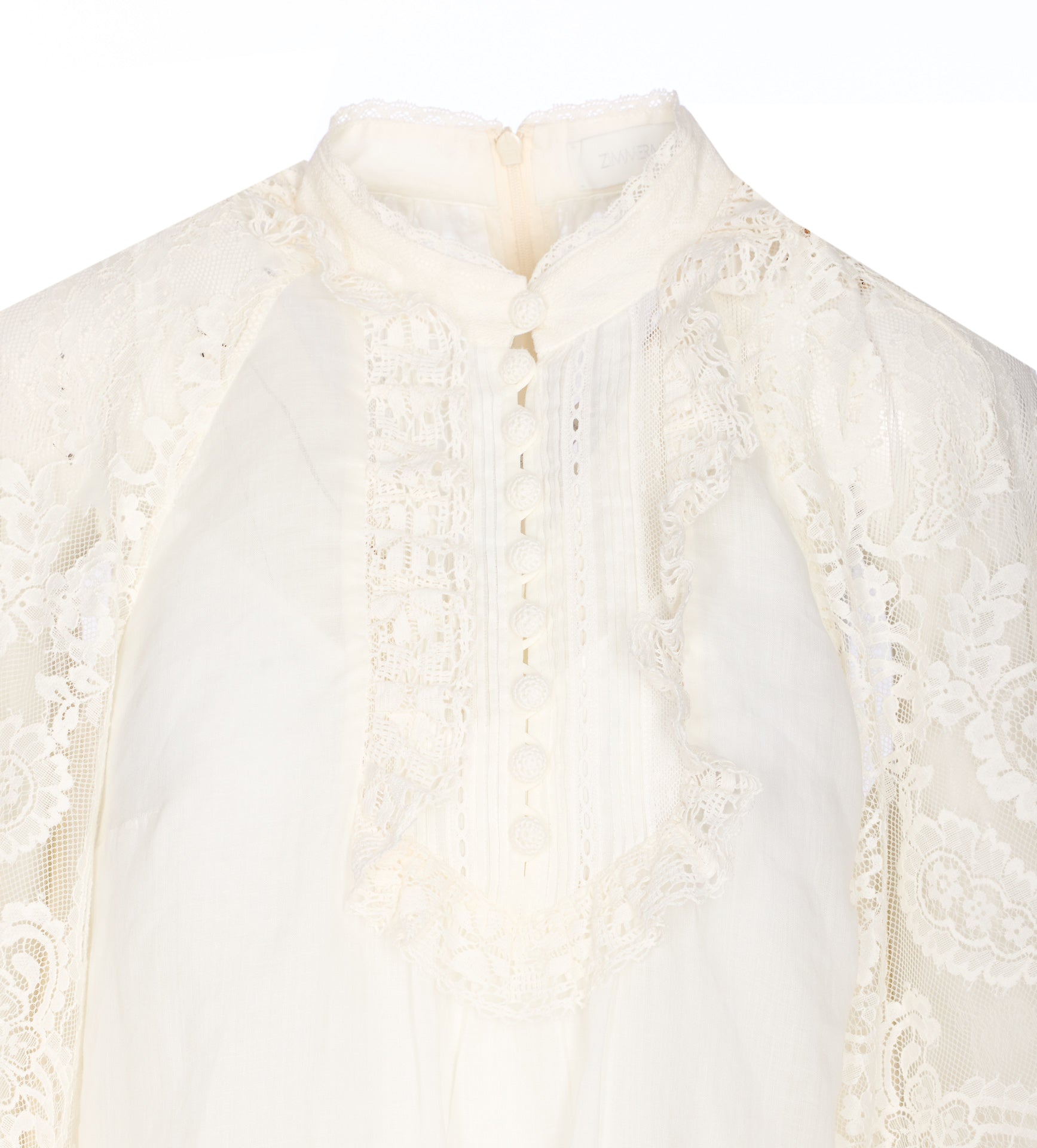 Zimmermann Jackets White Recycled Polyester