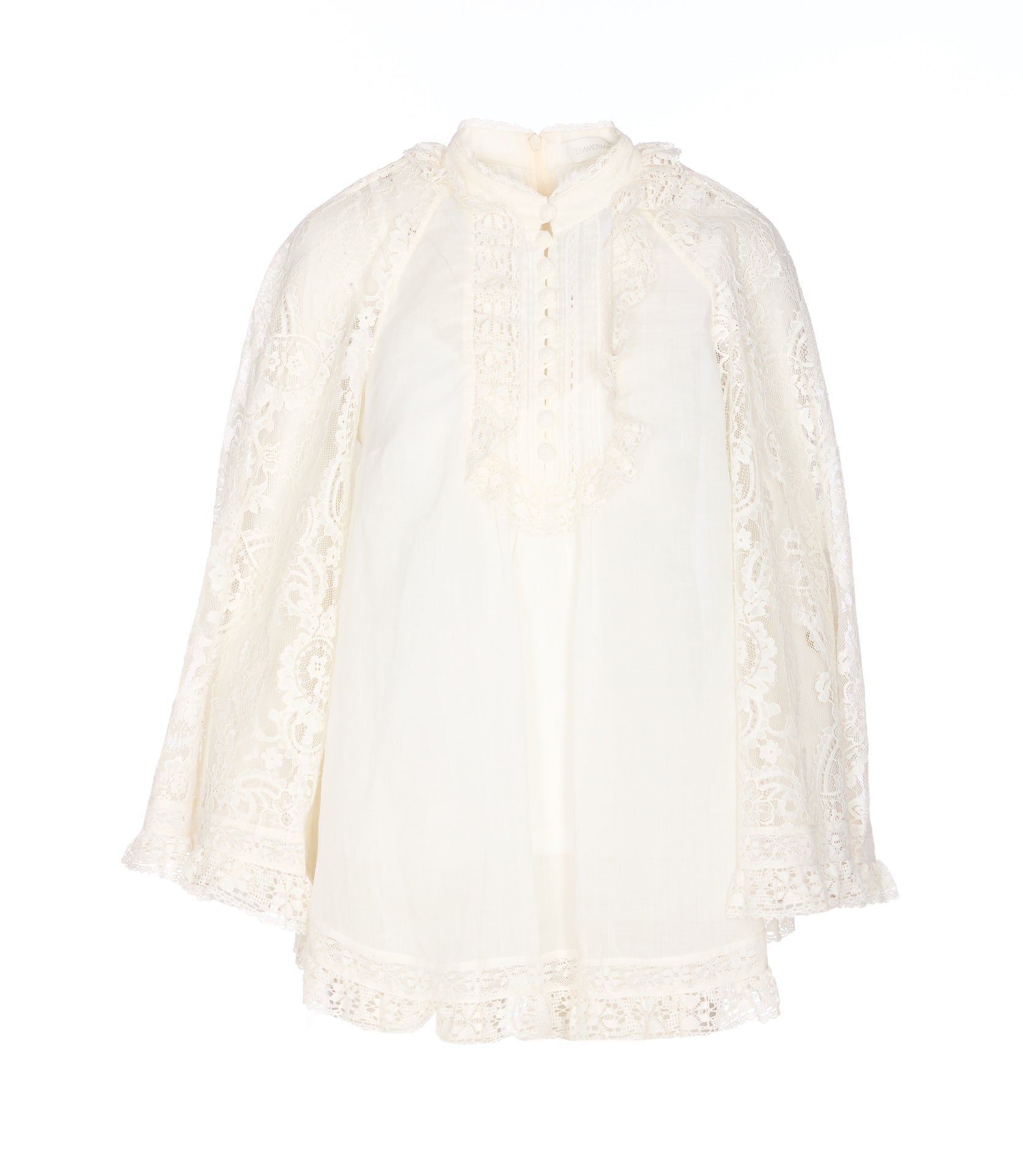 Zimmermann Jackets White Recycled Polyester