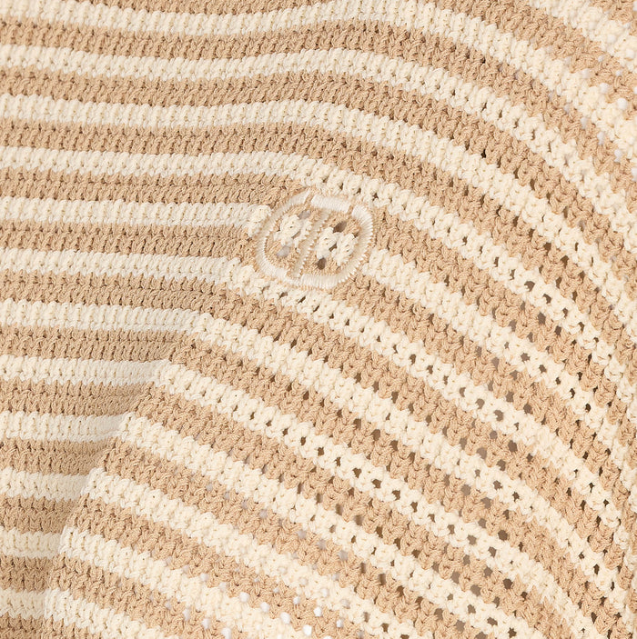 Twin-Set Sweaters Beige Cotton