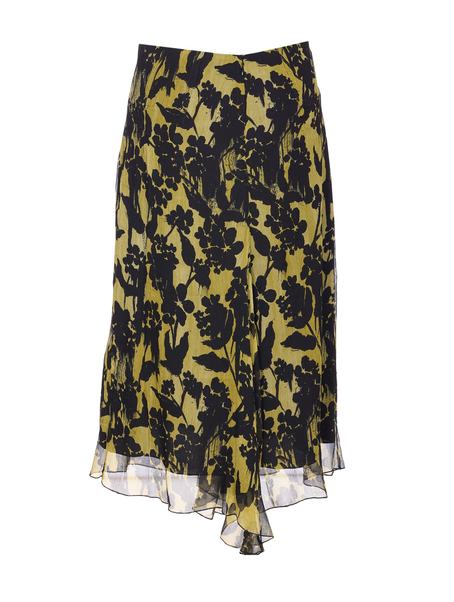 Victoria Beckham Skirts Green Silk