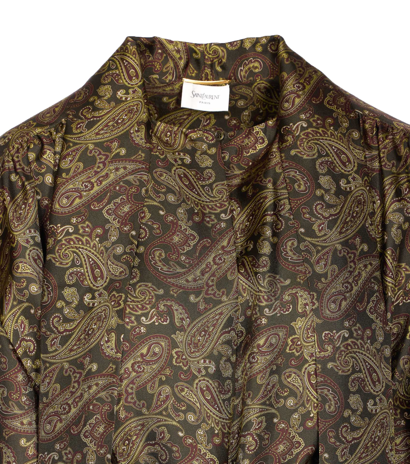 Saint Laurent Top Multicolour Silk