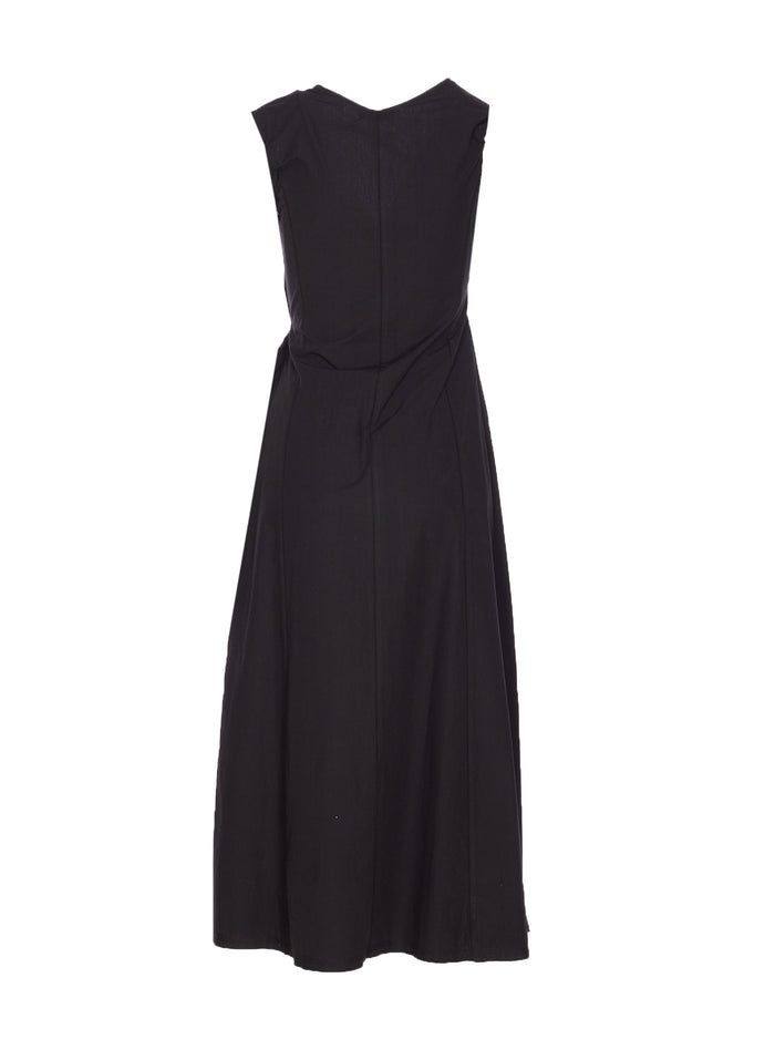 Eleh Dresses Black Cotton
