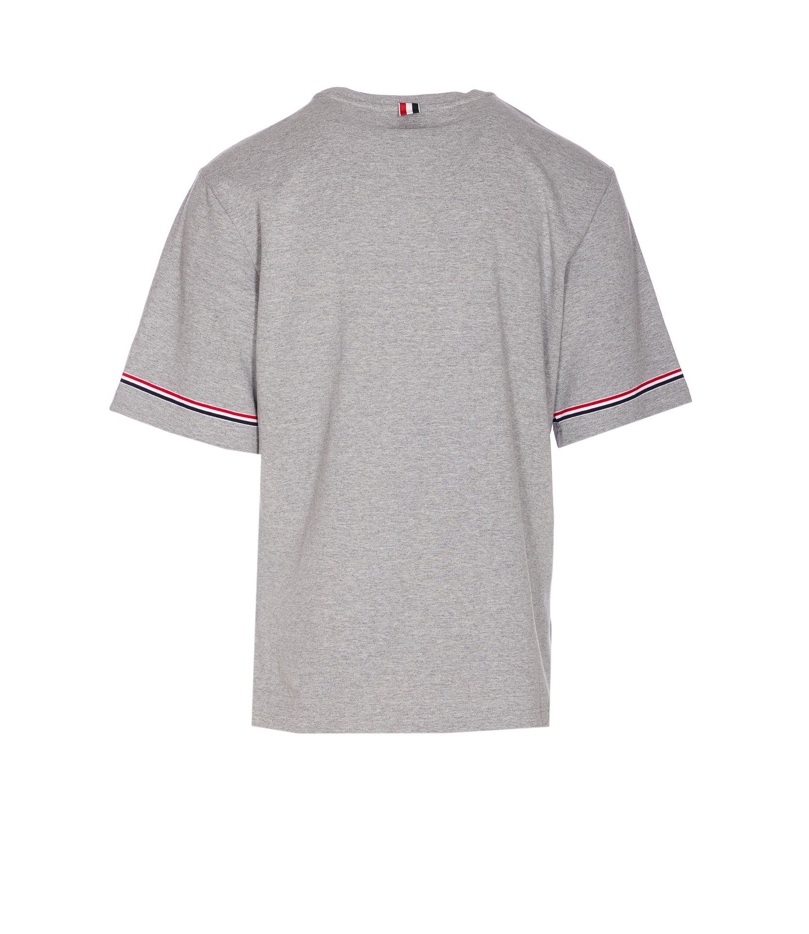 Thom Browne T-Shirts And Polos Grey Cotton