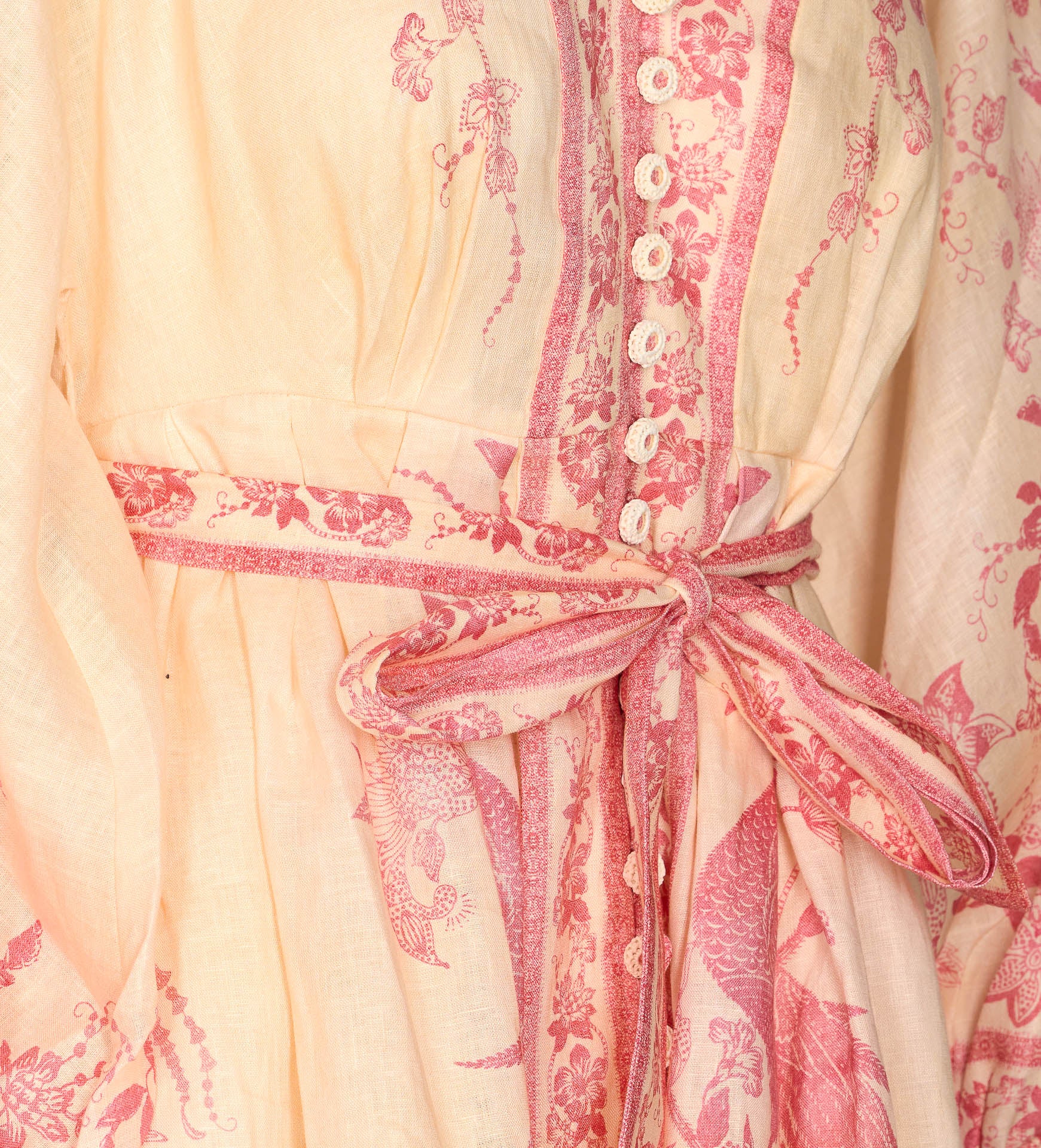 Zimmermann Dresses Beige Linen
