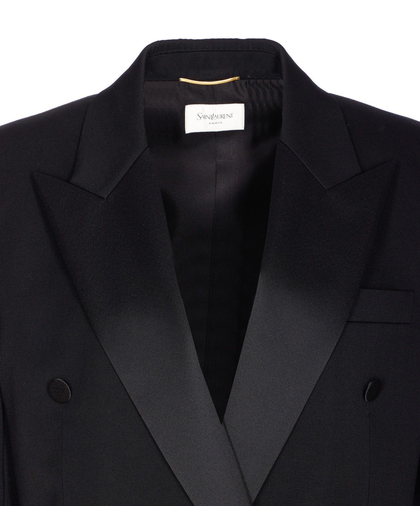 Saint Laurent Jackets Black Wool