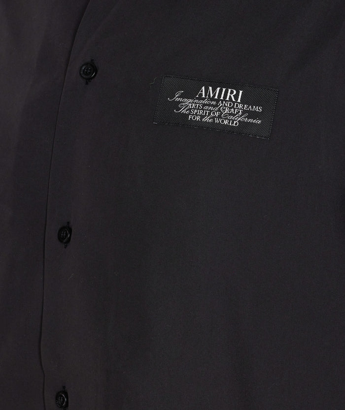 Amiri Shirts Black Modal