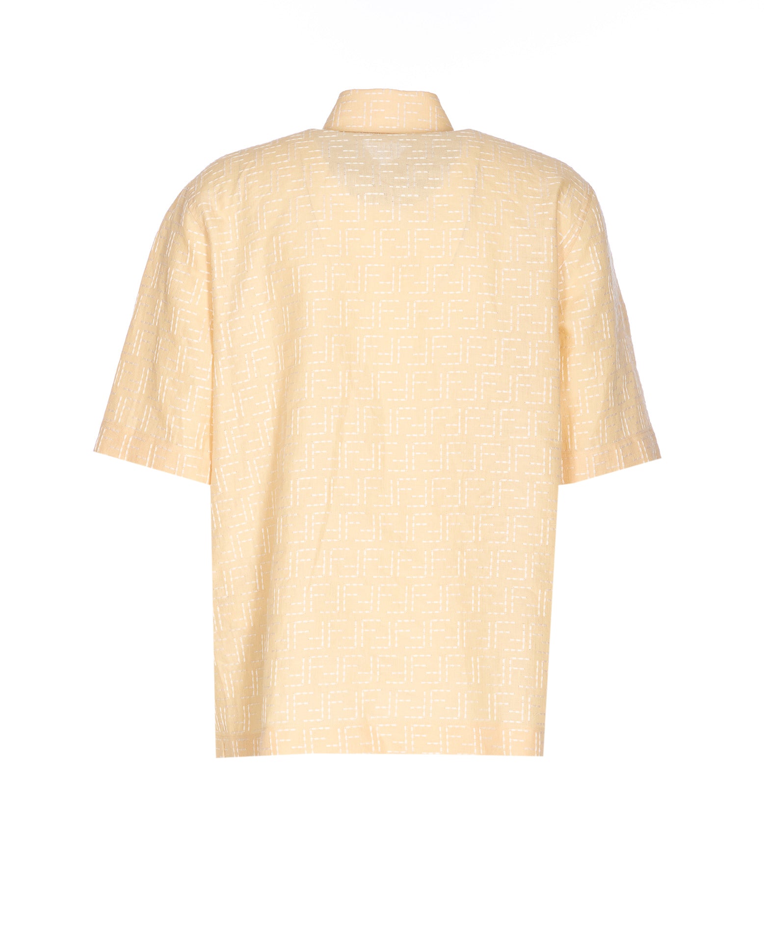 Fendi Shirts Yellow Linen