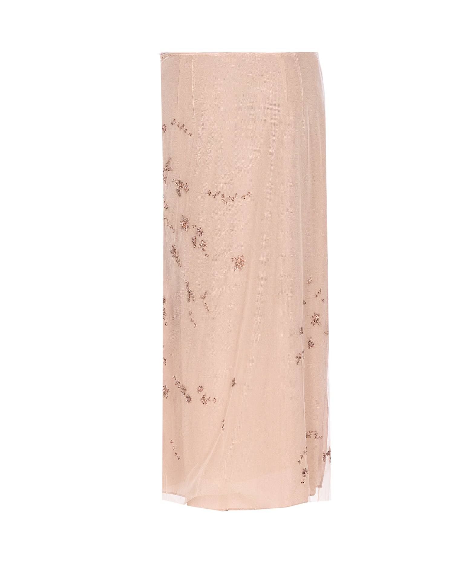 Fendi Skirts Pink Silk