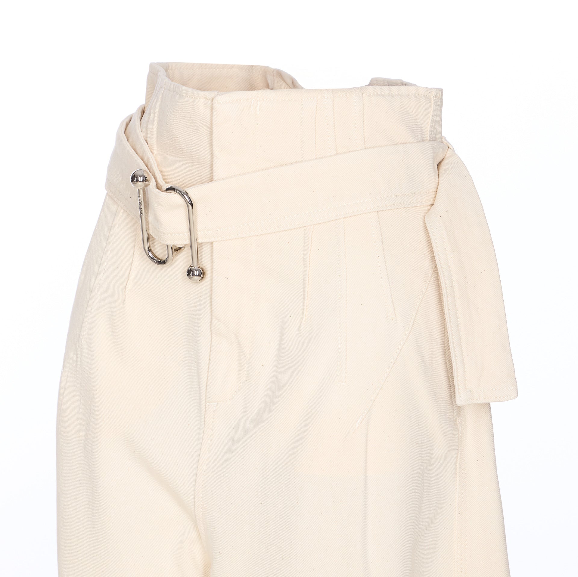 Sportmax Trousers White Cotton