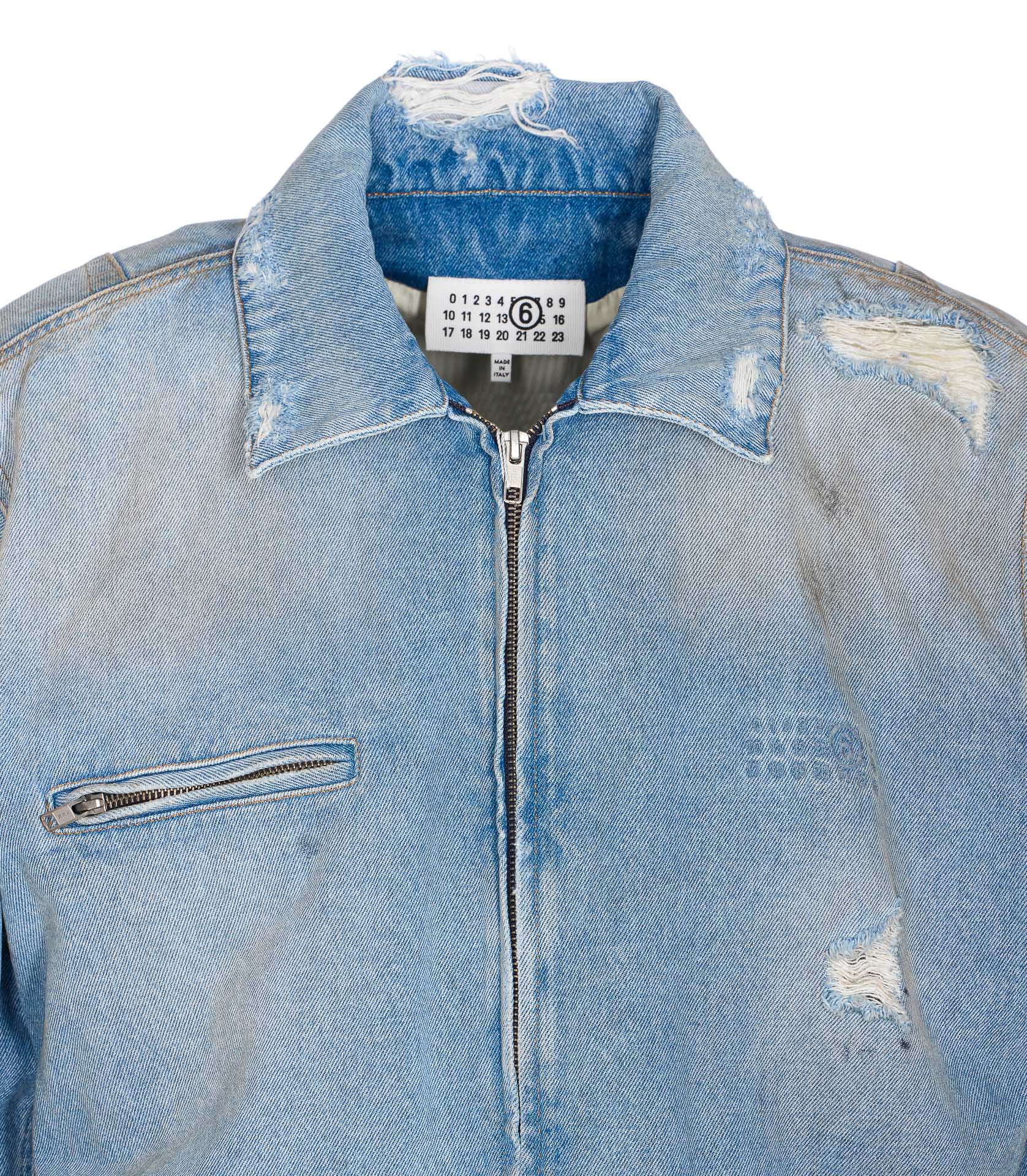 Mm6 Maison Margiela Jackets Blue Cotton