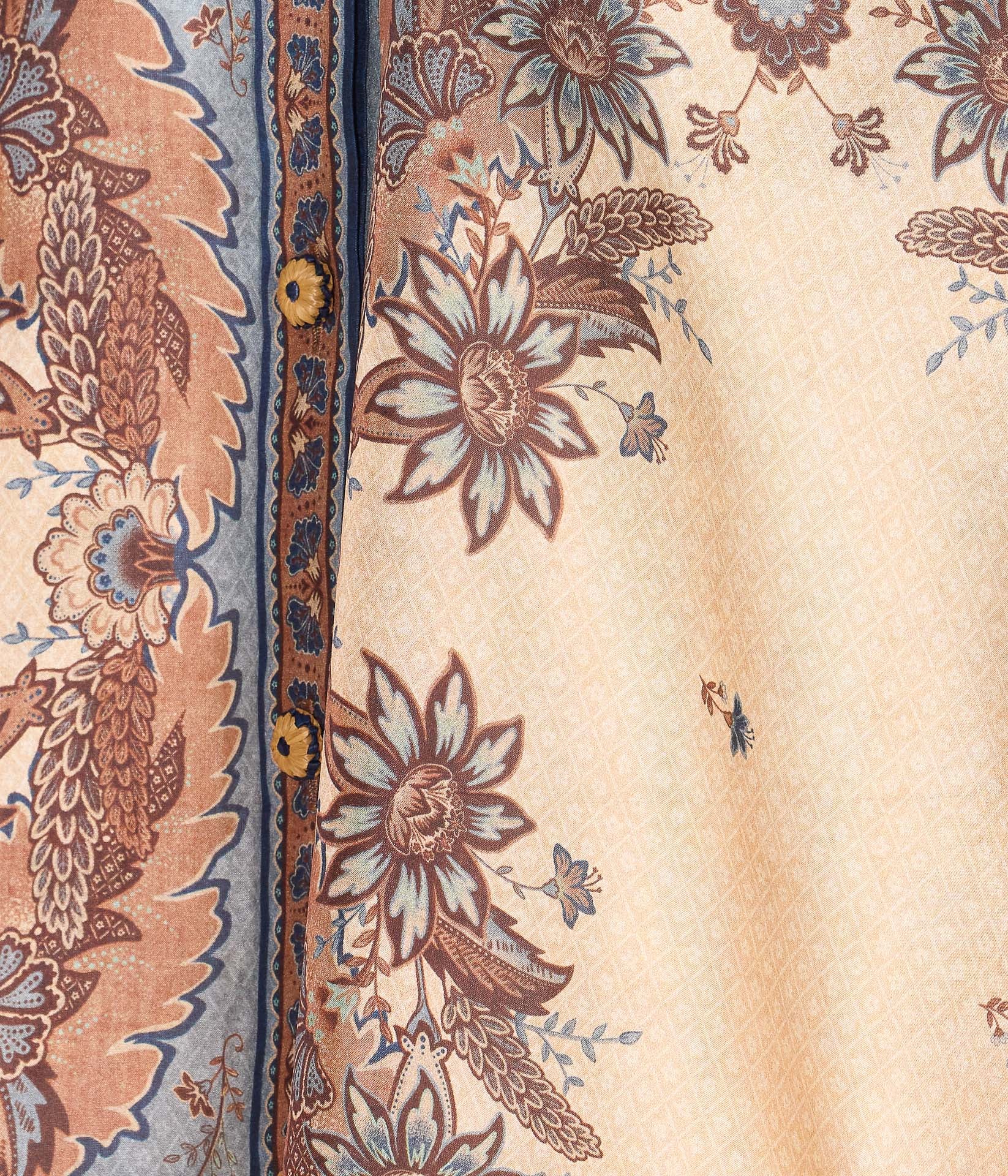 Zimmermann Shirts Blue Silk