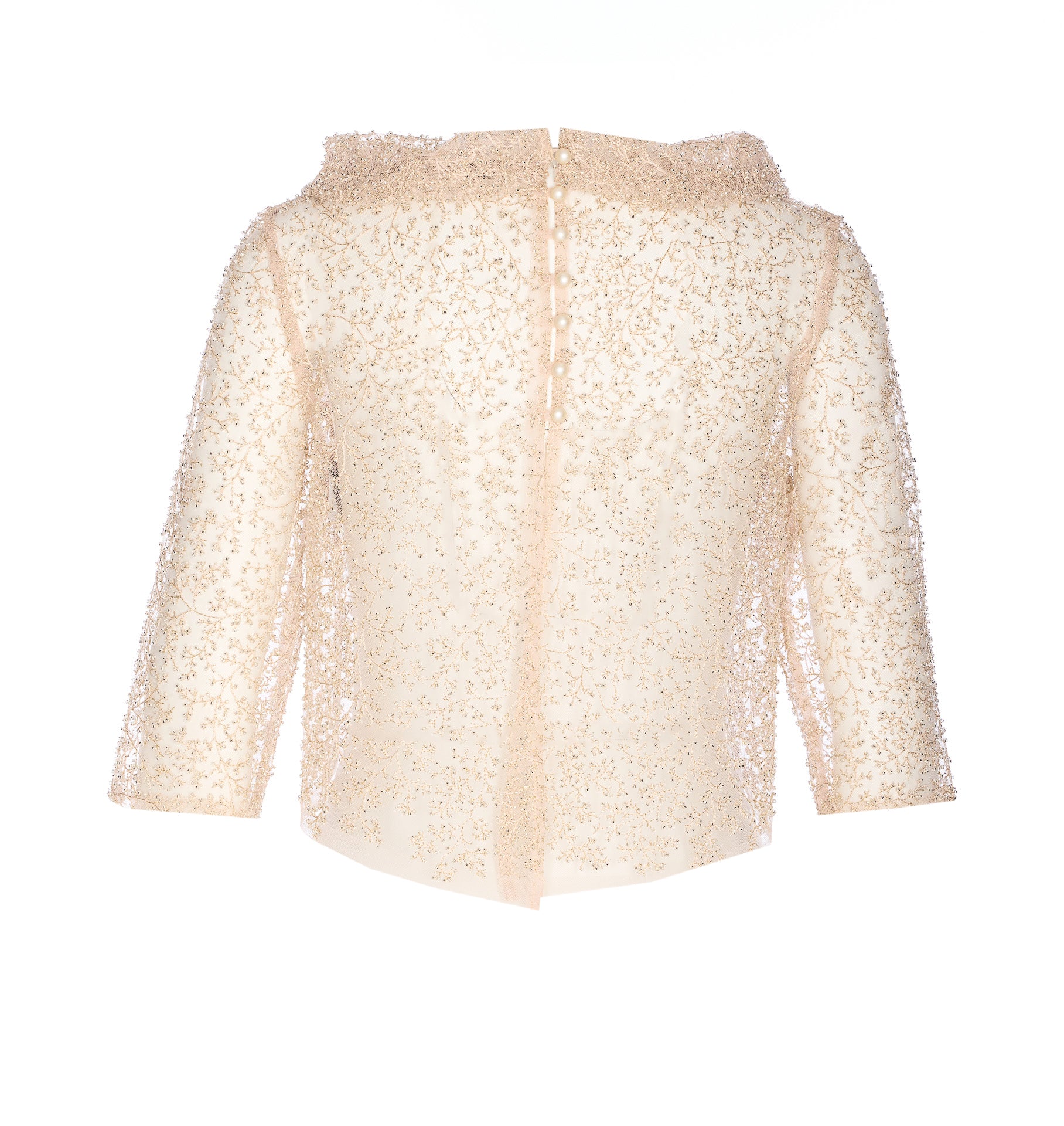 Fely Campo Jackets White Silk