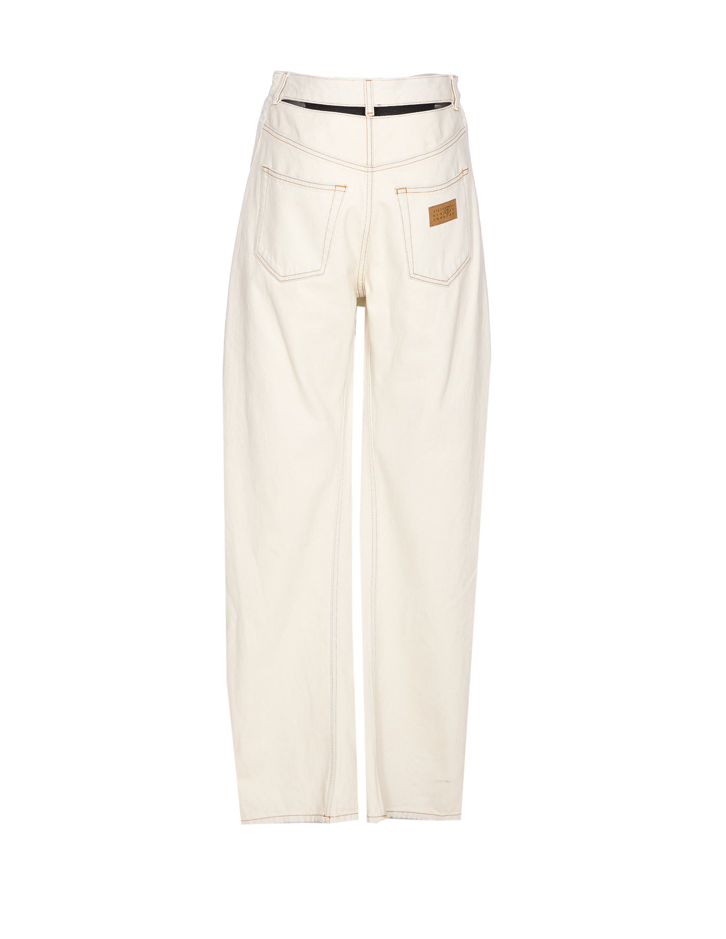 Mm6 Maison Margiela Jeans White Cotton