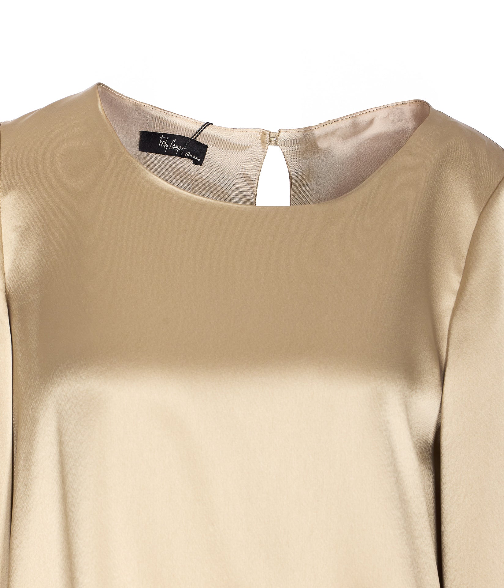 Fely Campo Jackets Golden Tricetate