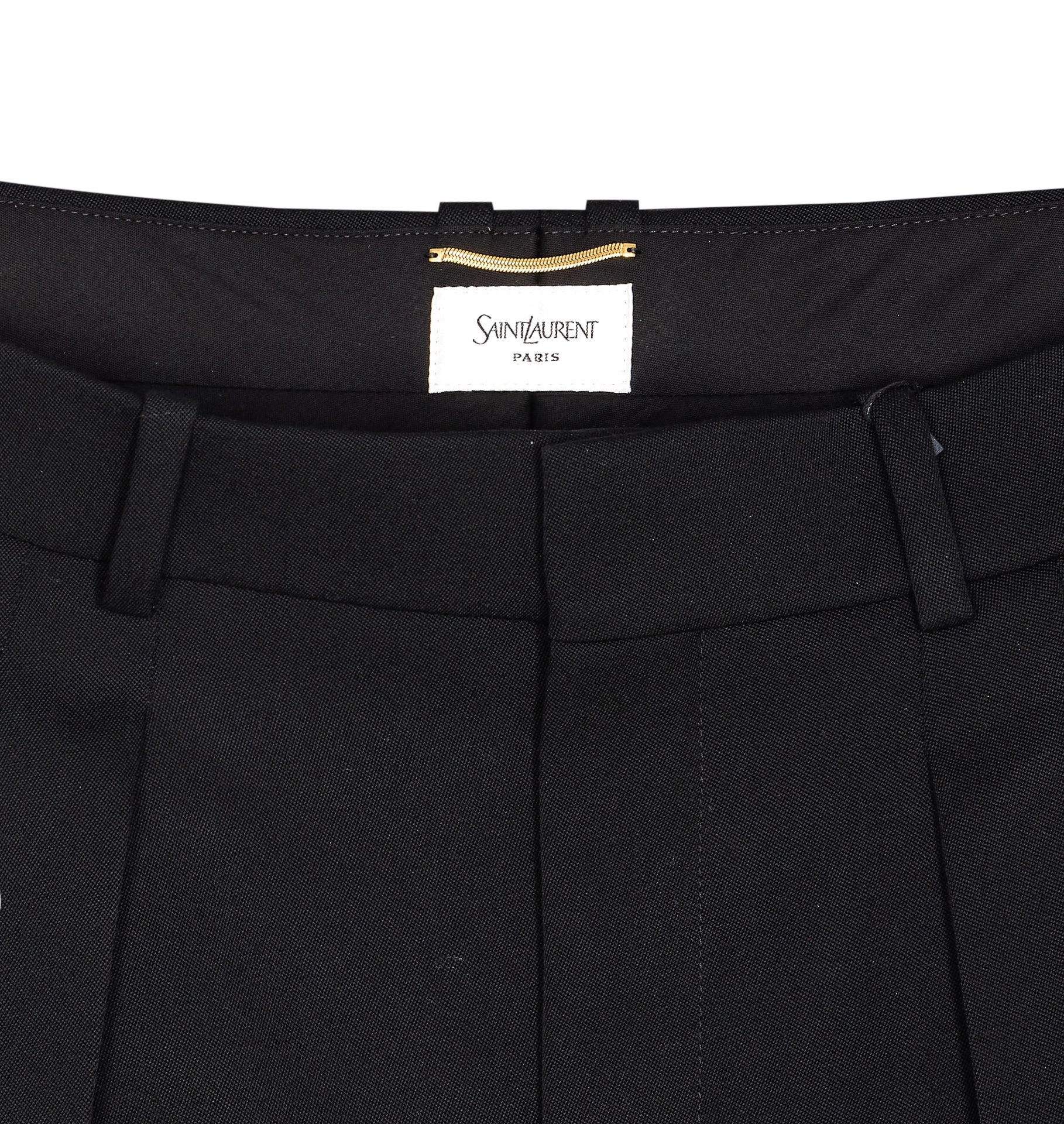 Saint Laurent Trousers Black Wool