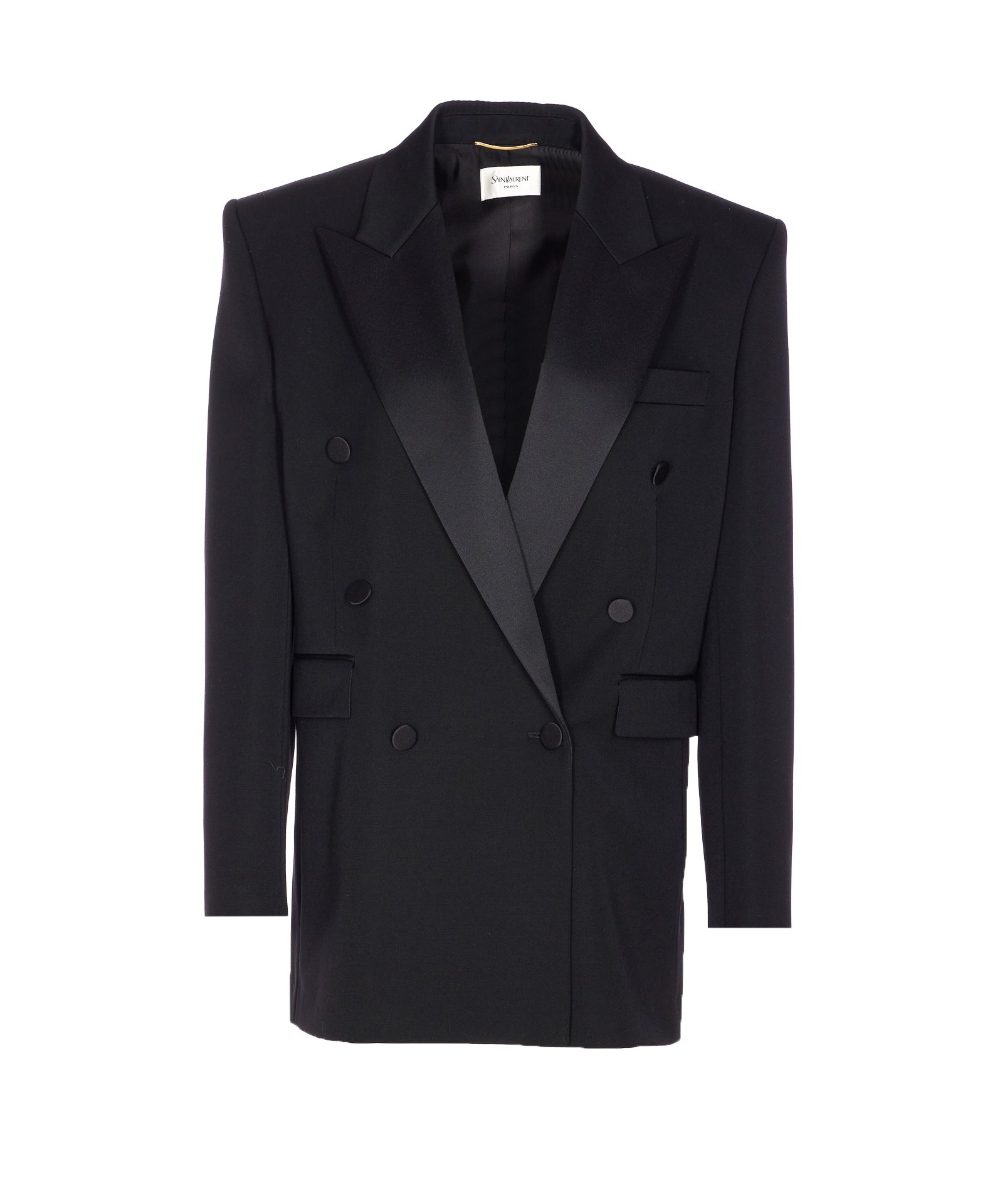 Saint Laurent Jackets Black Wool