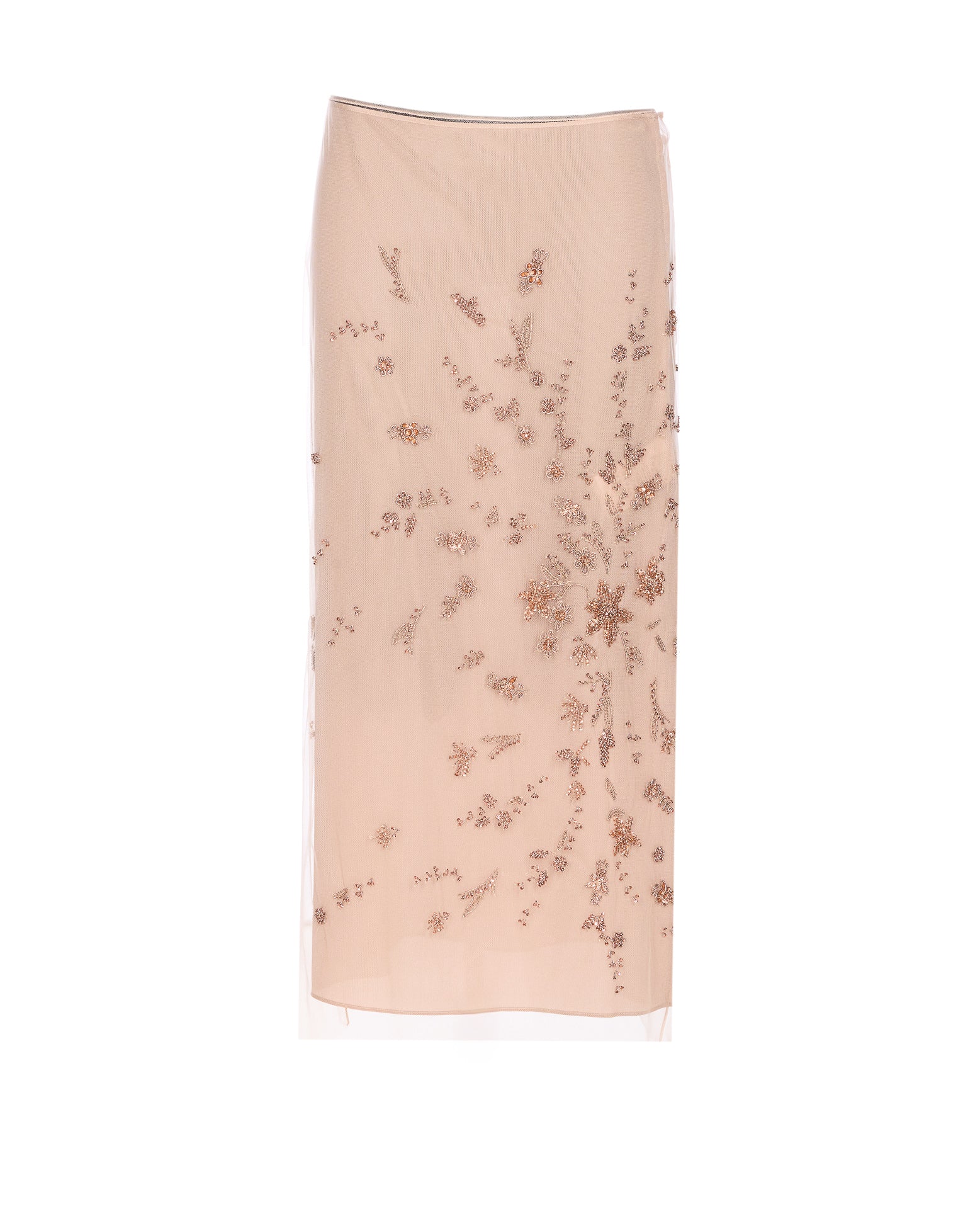 Fendi Skirts Pink Silk