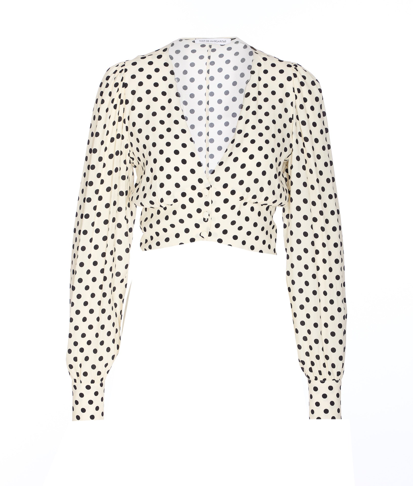 Mar De Margaritas Top White Viscose