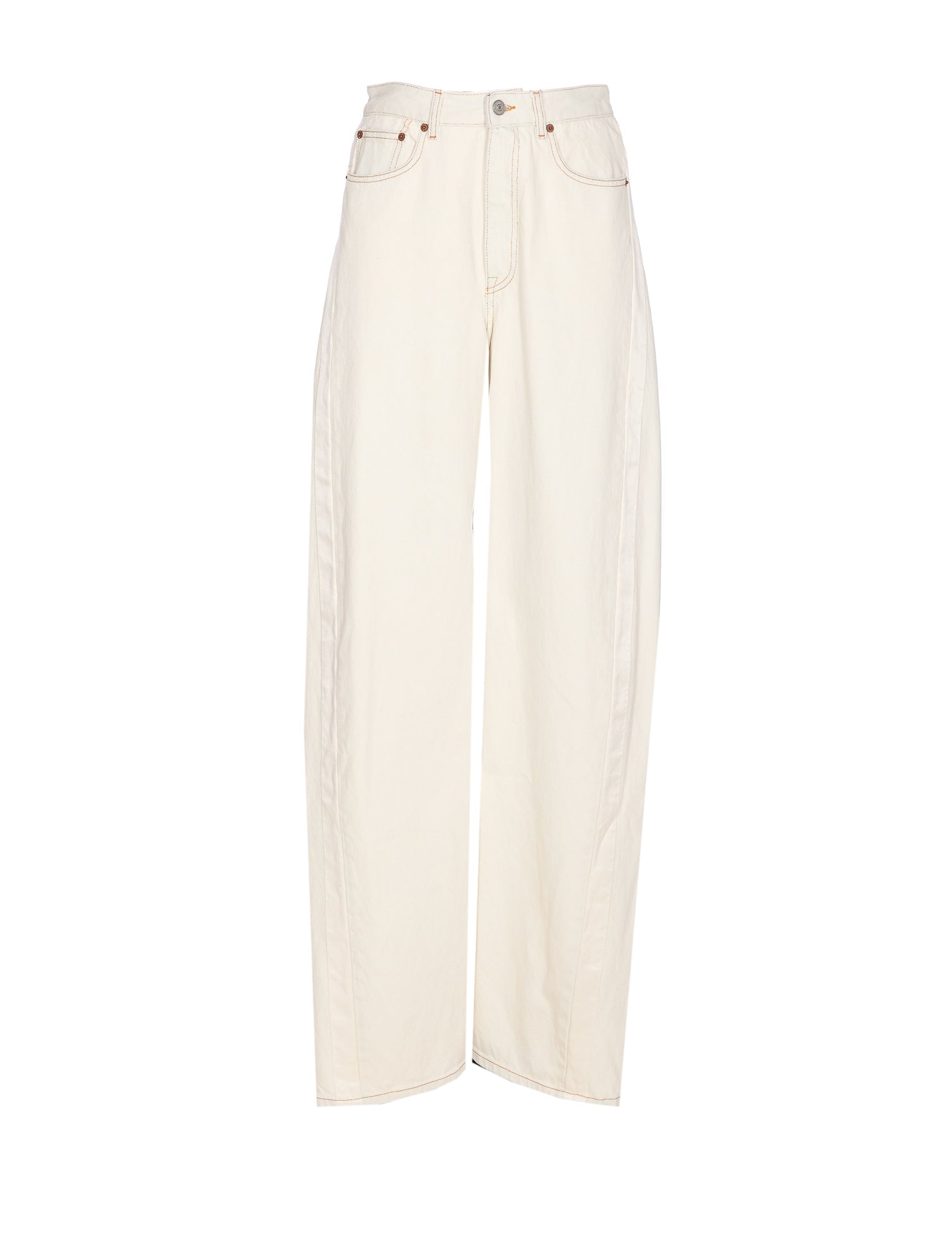 Mm6 Maison Margiela Jeans White Cotton