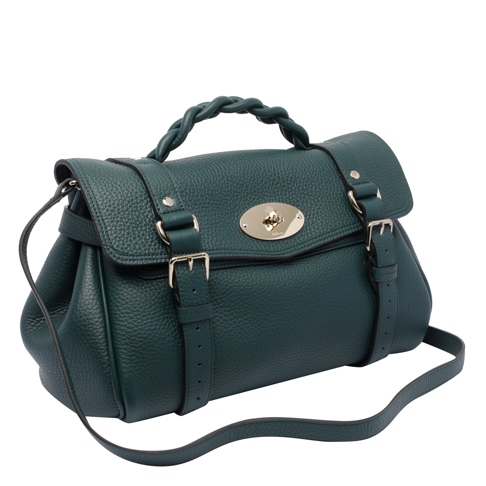 Mulberry Bags Green Calf Leather