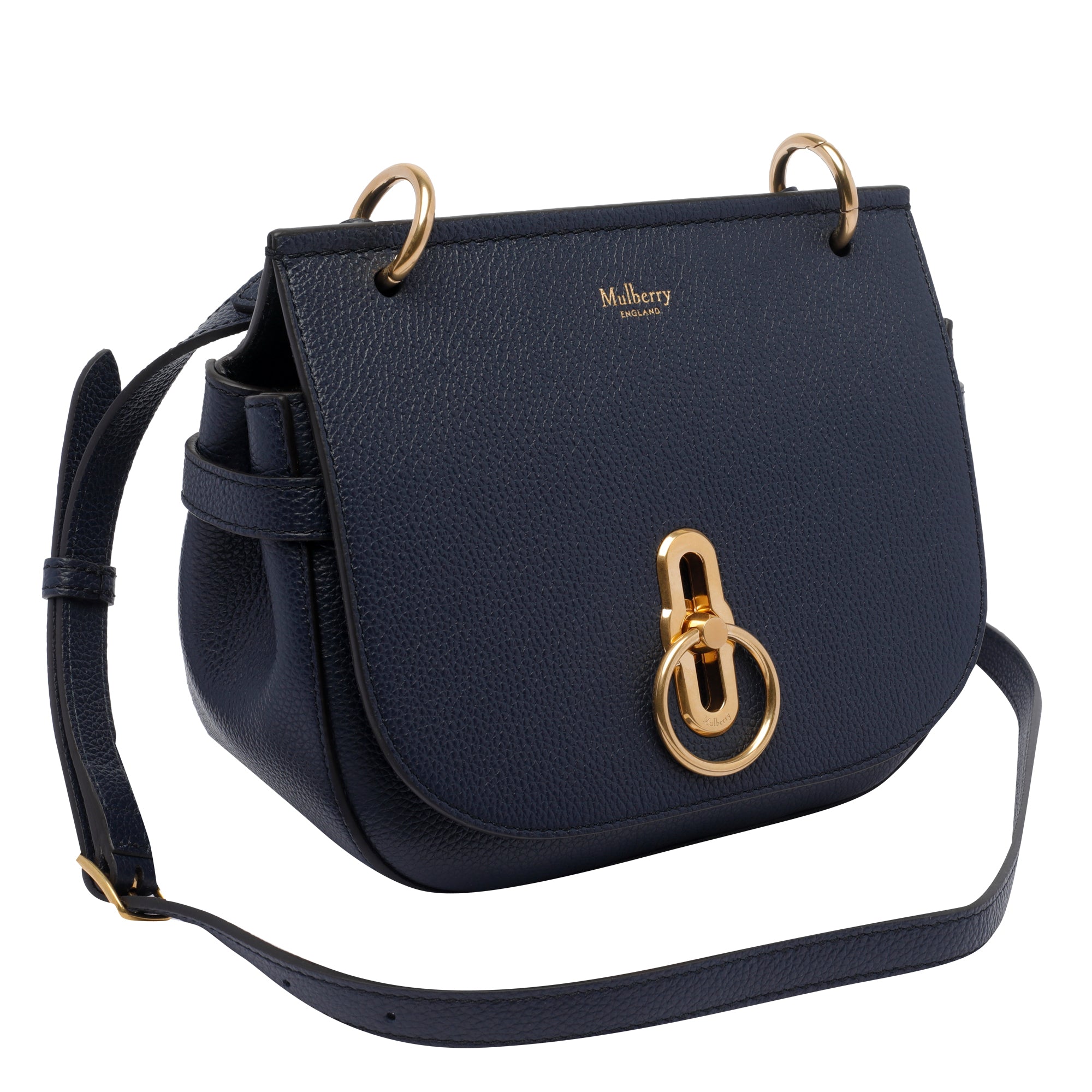 Mulberry Bags Blue Calf Leather