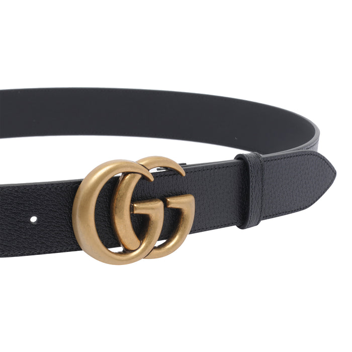 Gucci Belts Black Calf Leather