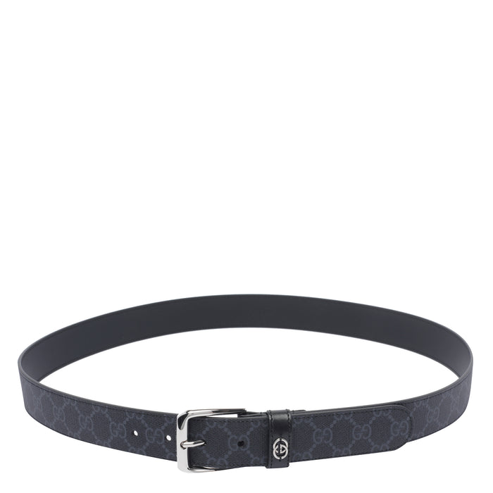 Gucci Belts Black Tessuto Gg