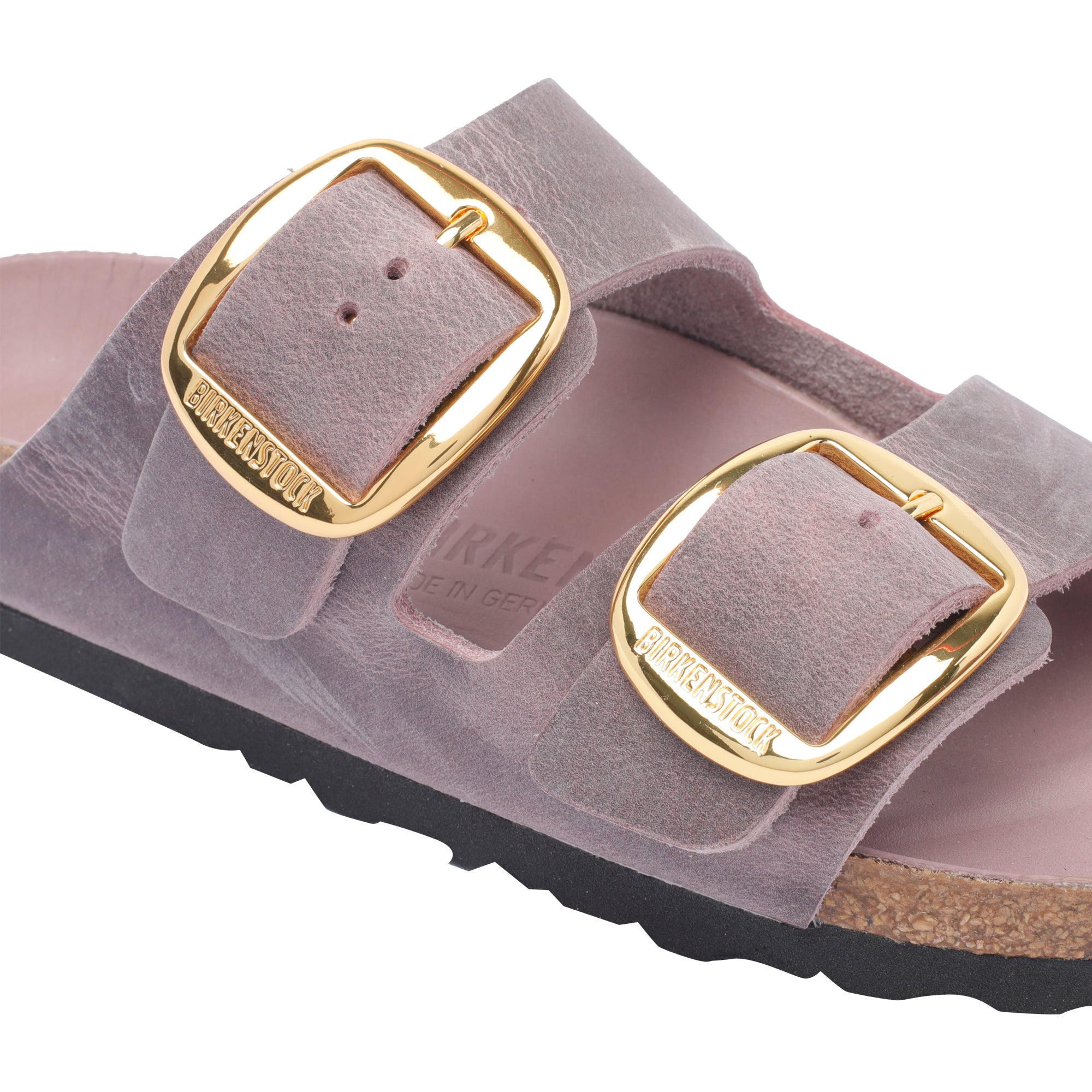 Birkenstock Sandals Purple Calf Leather/rubber Sole