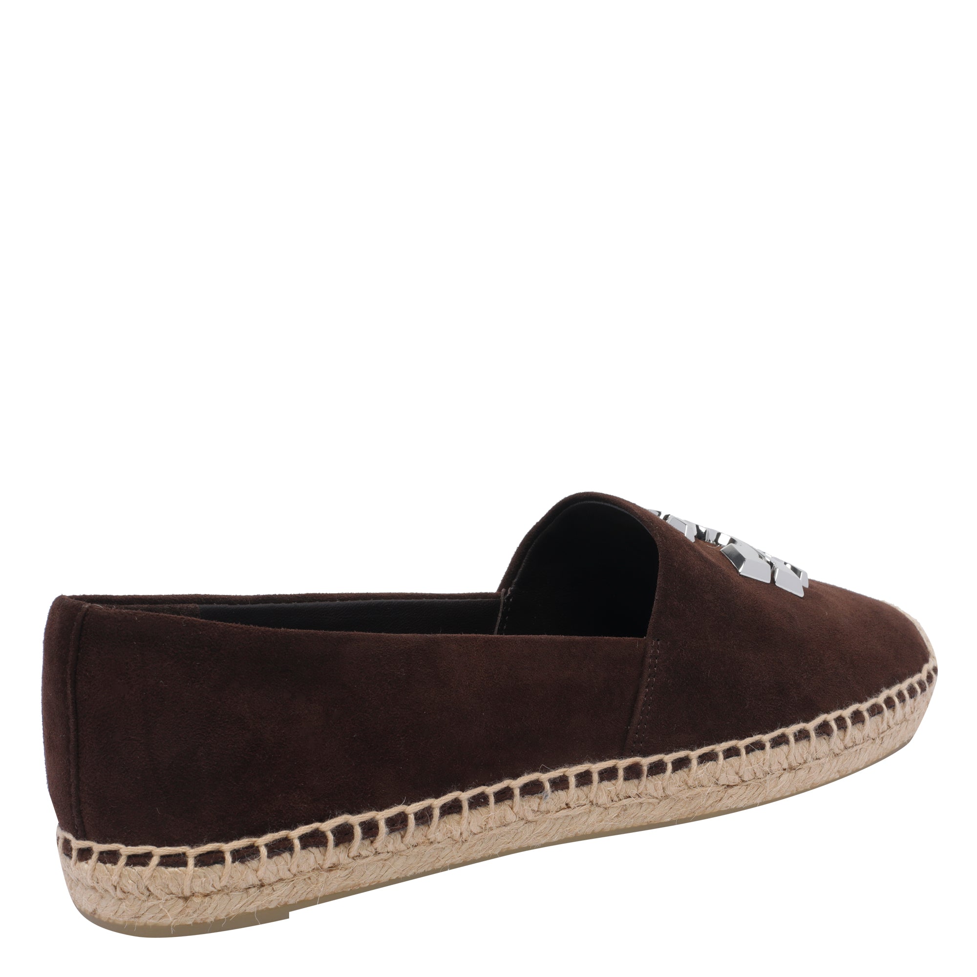 Tory Burch Flat Shoes Brown Suede Leather/rubber Sole
