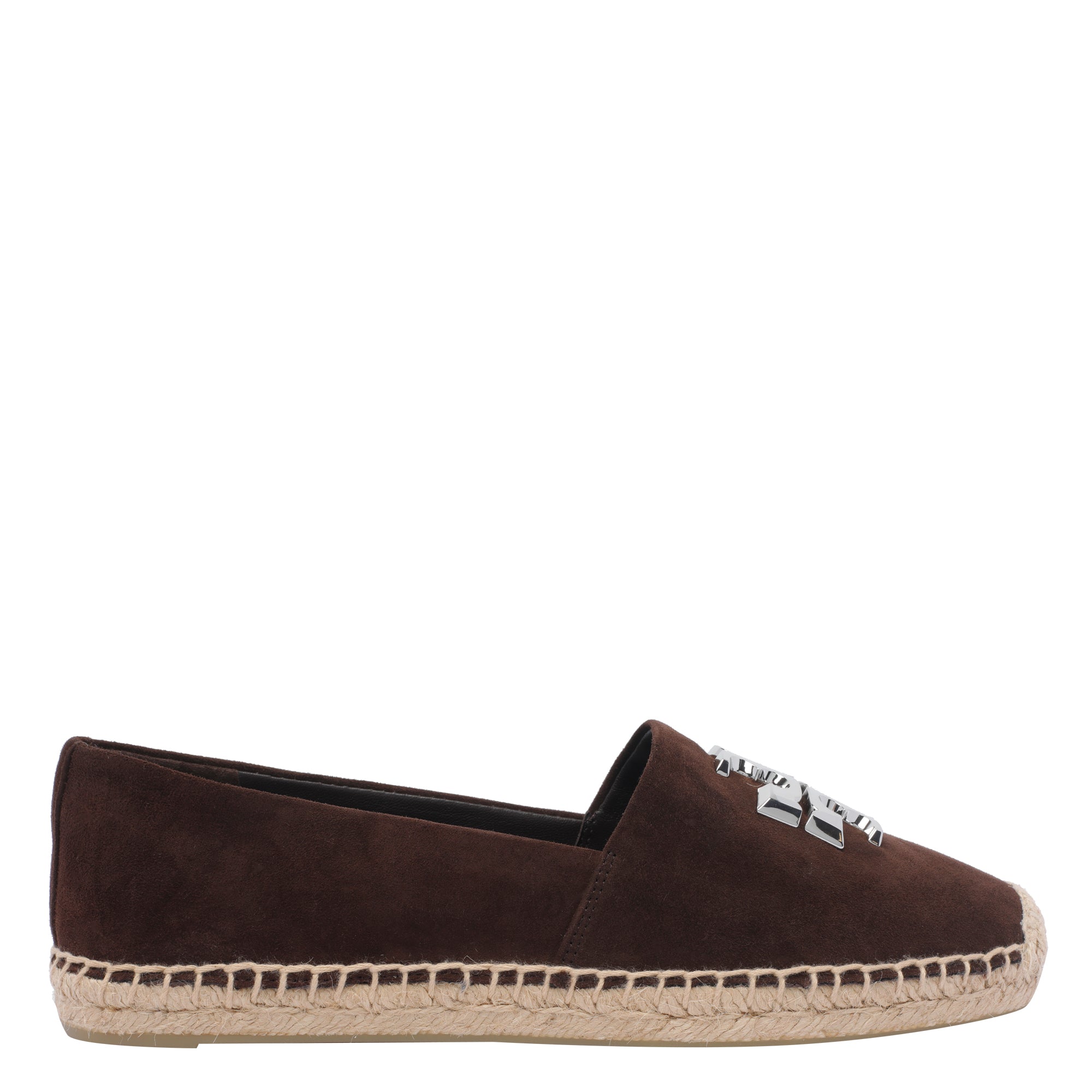 Tory Burch Flat Shoes Brown Suede Leather/rubber Sole
