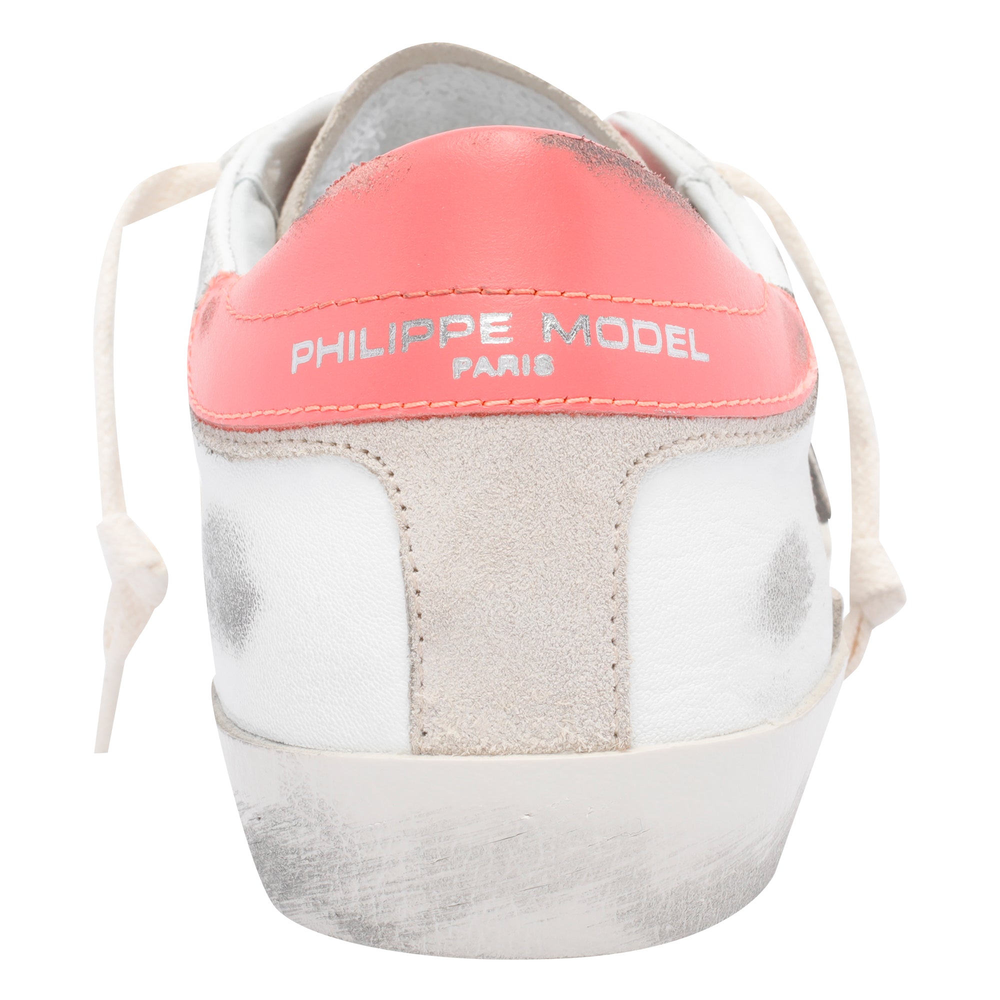 Philippe Model Sneakers White Calf Leather/rubber Sole