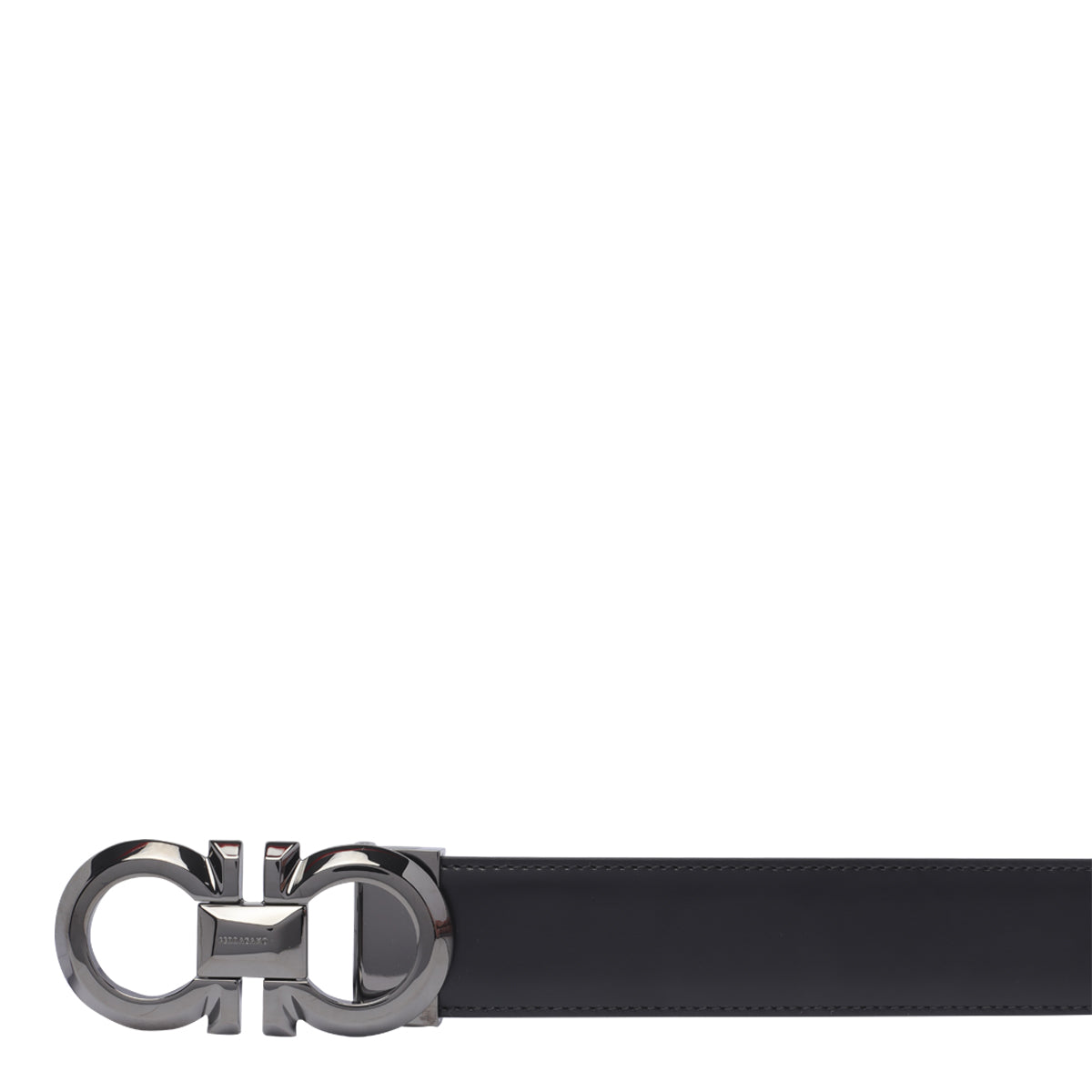 Ferragamo Belts Black Calf Leather