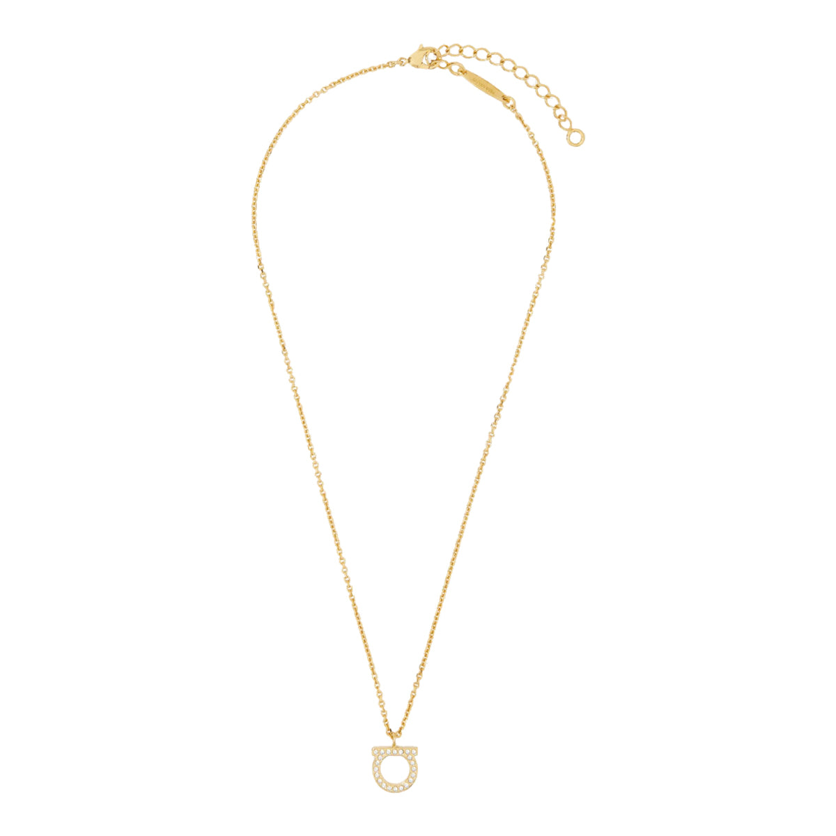 Ferragamo Bijoux Golden Glass Brass