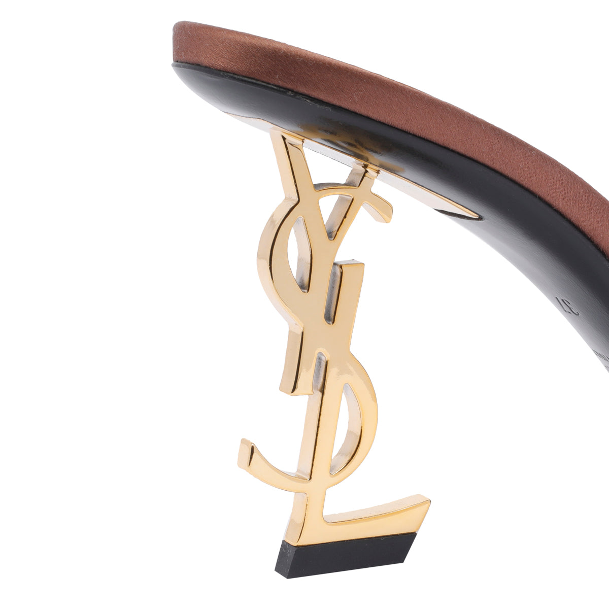 Saint Laurent Sandals Brown Fabric/leather Sole