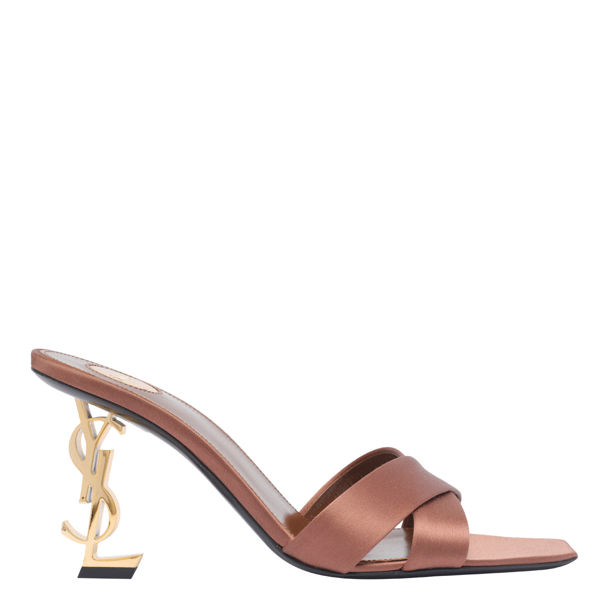 Saint Laurent Sandals Brown Fabric/leather Sole