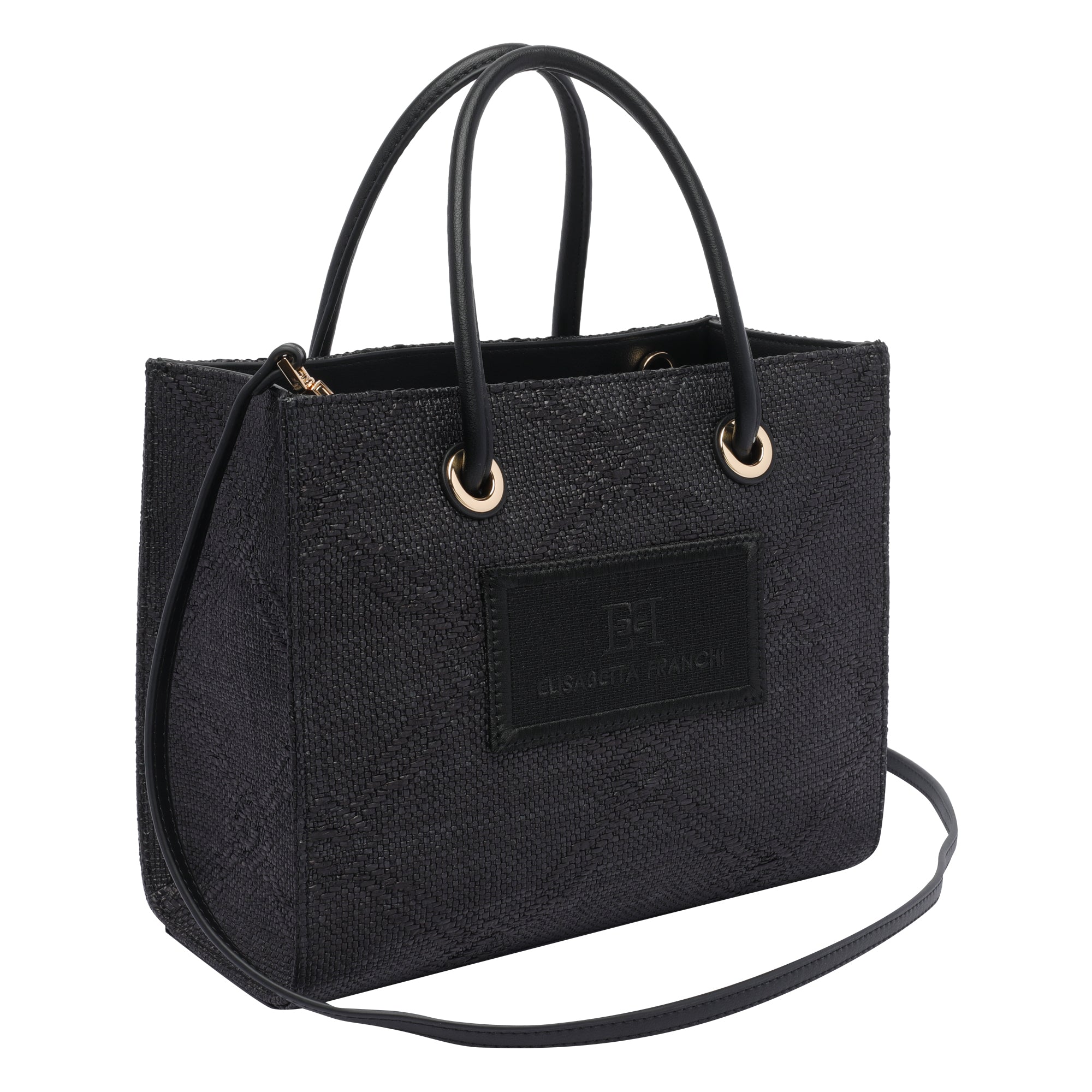 Elisabetta Franchi Bags Black Polyester Polyurethane