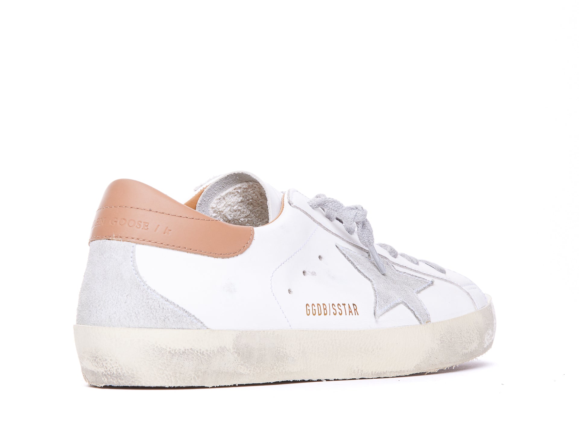 Golden Goose Sneakers White Calf Leather/rubber Sole