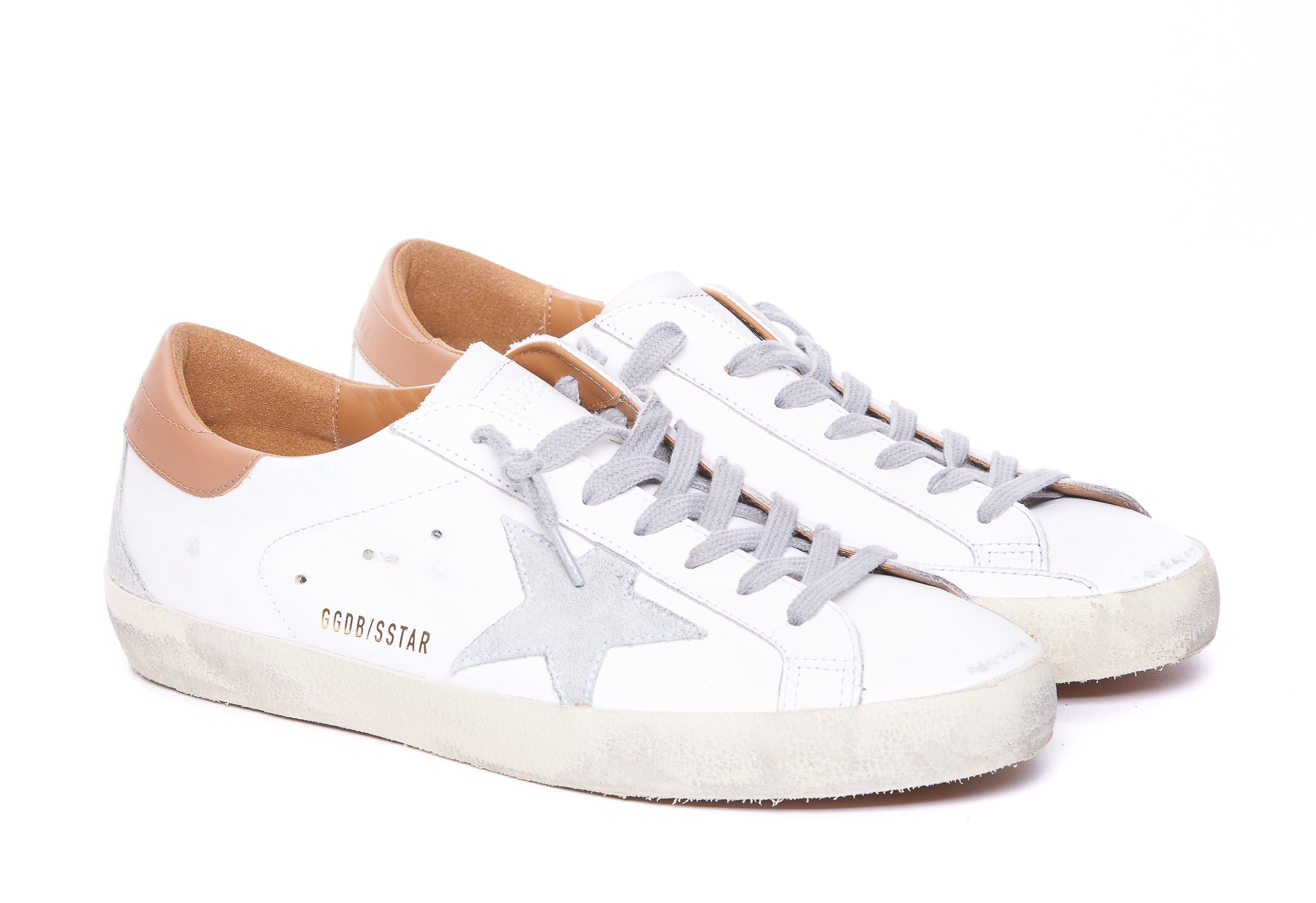 Golden Goose Sneakers White Calf Leather/rubber Sole