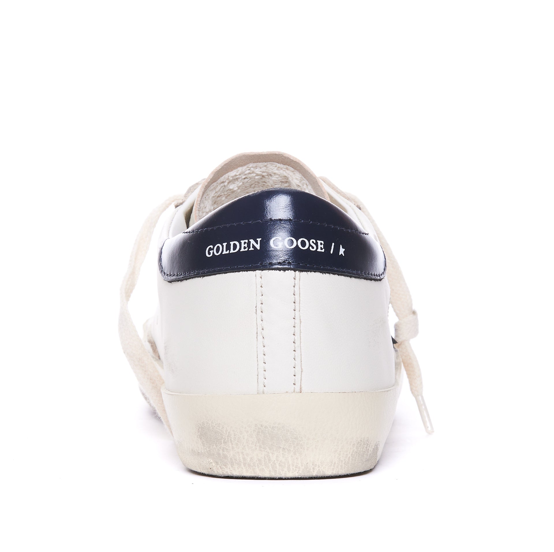 Golden Goose Sneakers White Calf Leather/rubber Sole