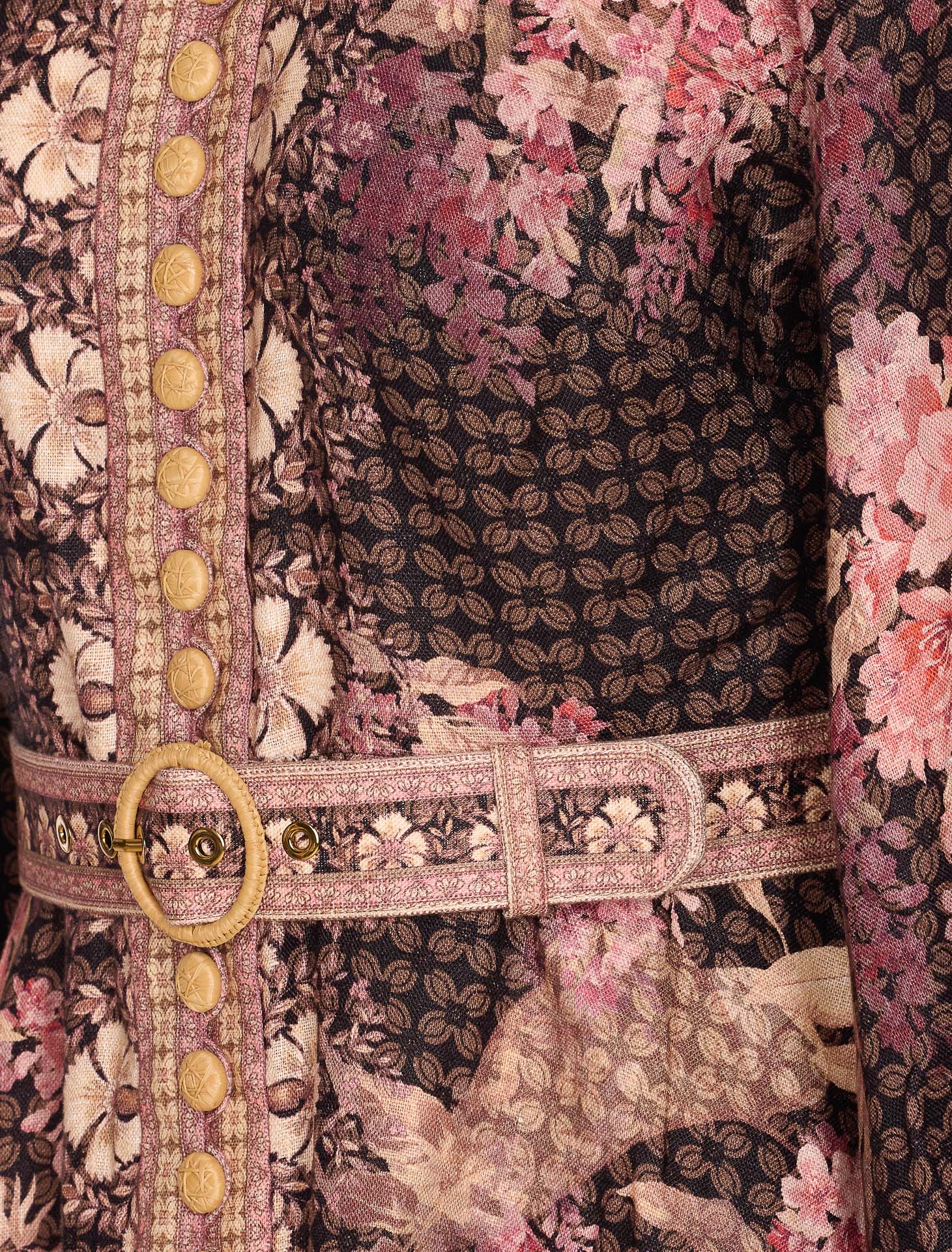 Zimmermann Dresses Brown Linen