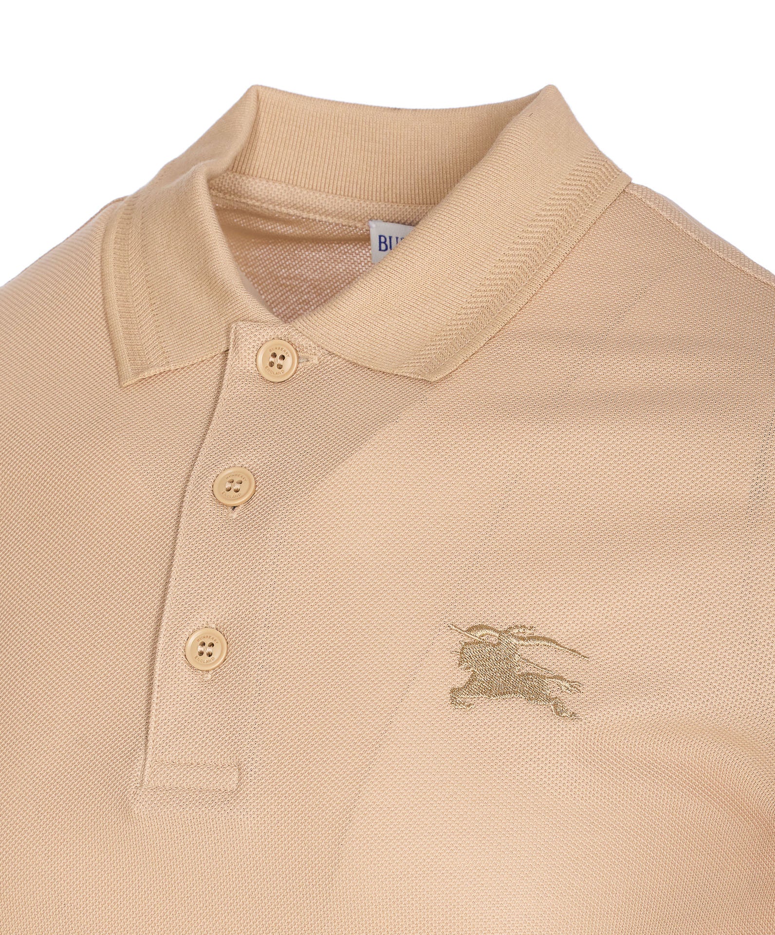 Burberry T-Shirts And Polos Beige Cotton