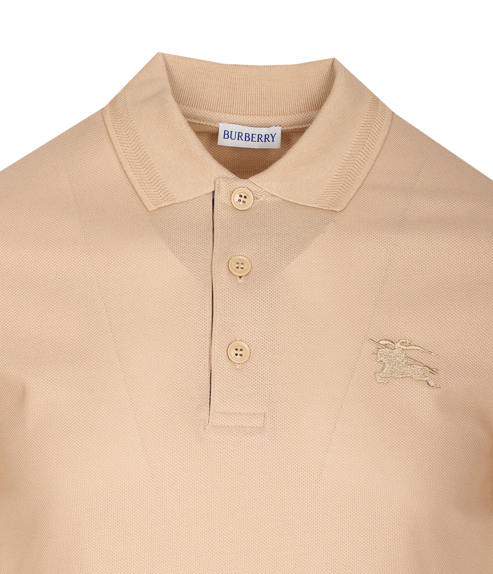 Burberry T-Shirts And Polos Beige Cotton