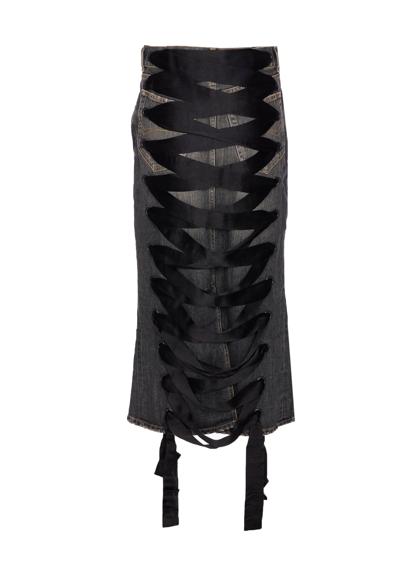 Balenciaga Skirts Grey Cotton