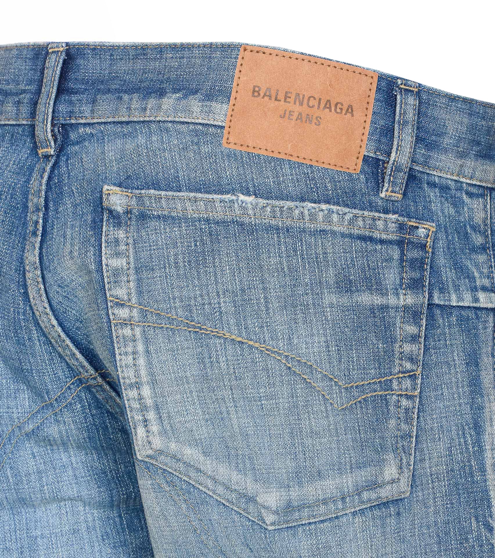 Balenciaga Jeans Blue Cotton