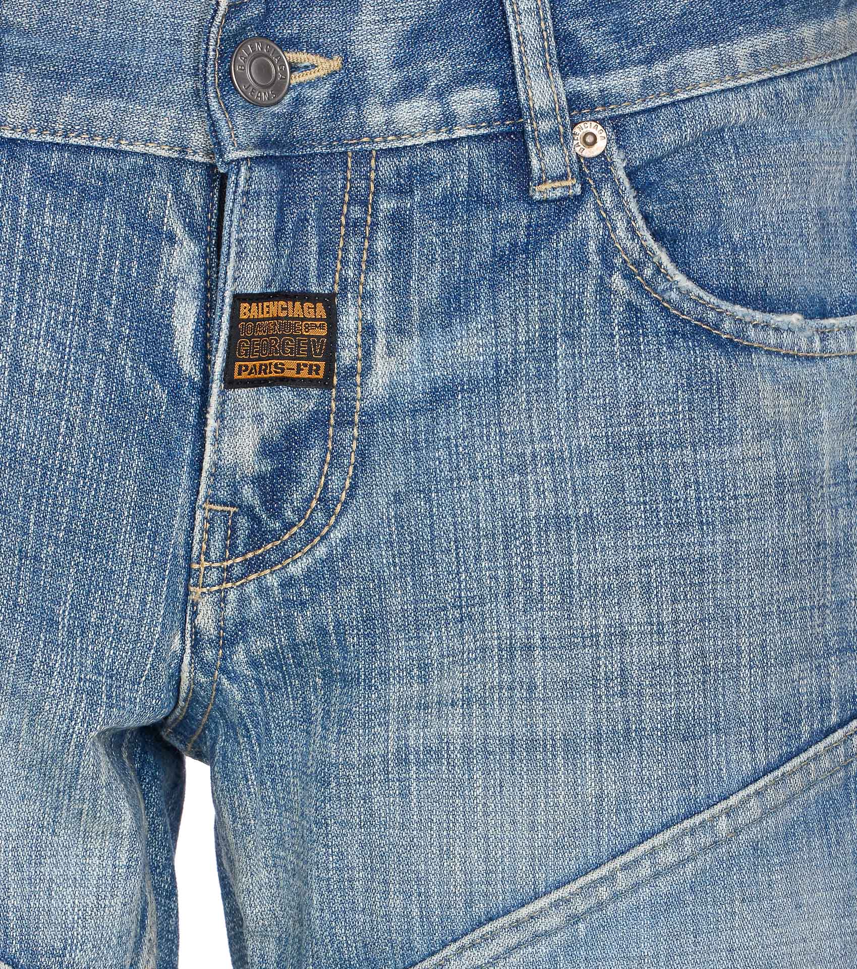 Balenciaga Jeans Blue Cotton