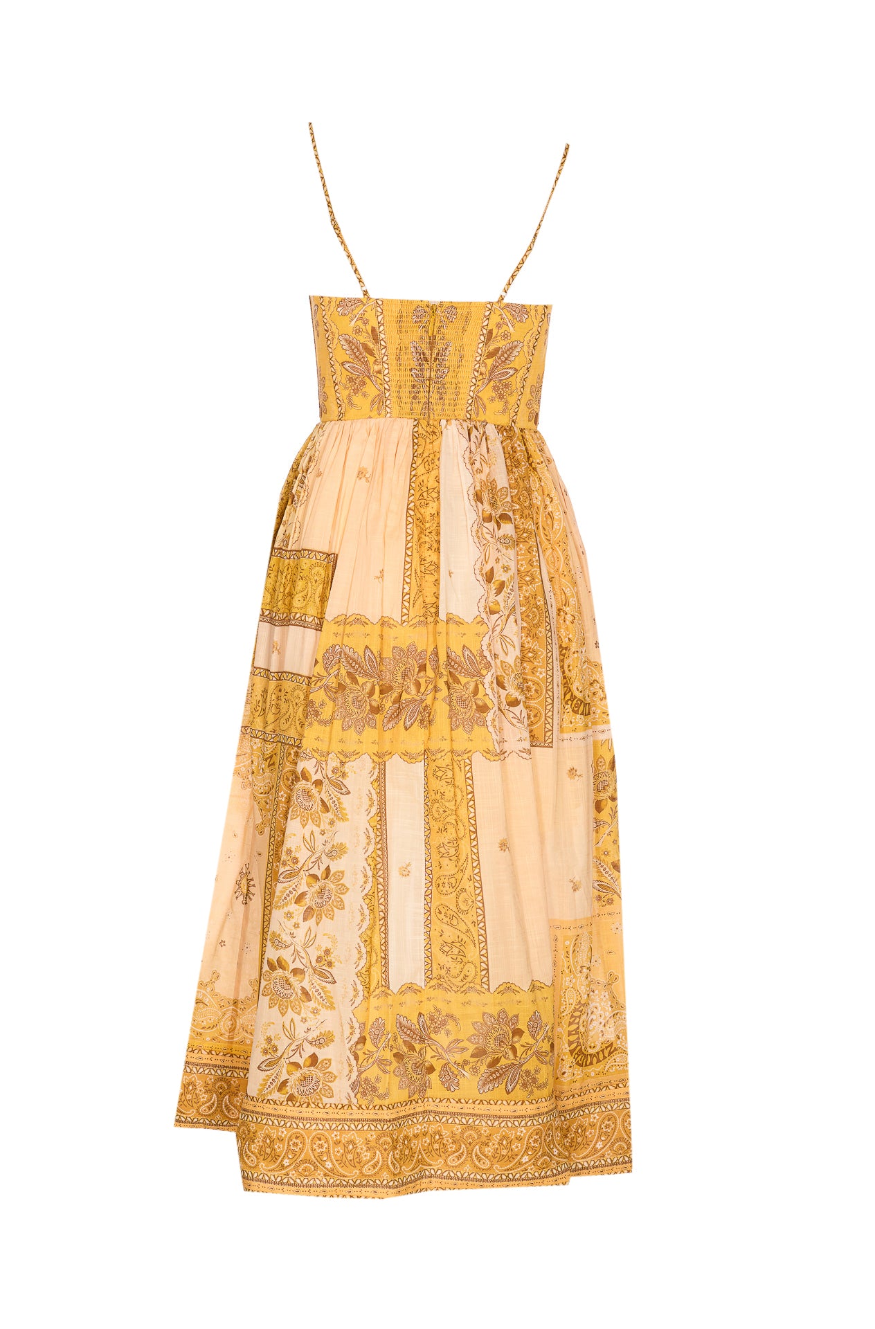 Zimmermann Dresses Yellow Cotton