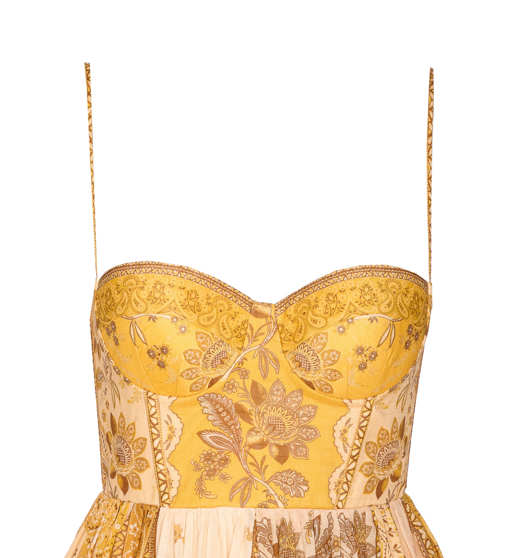 Zimmermann Dresses Yellow Cotton